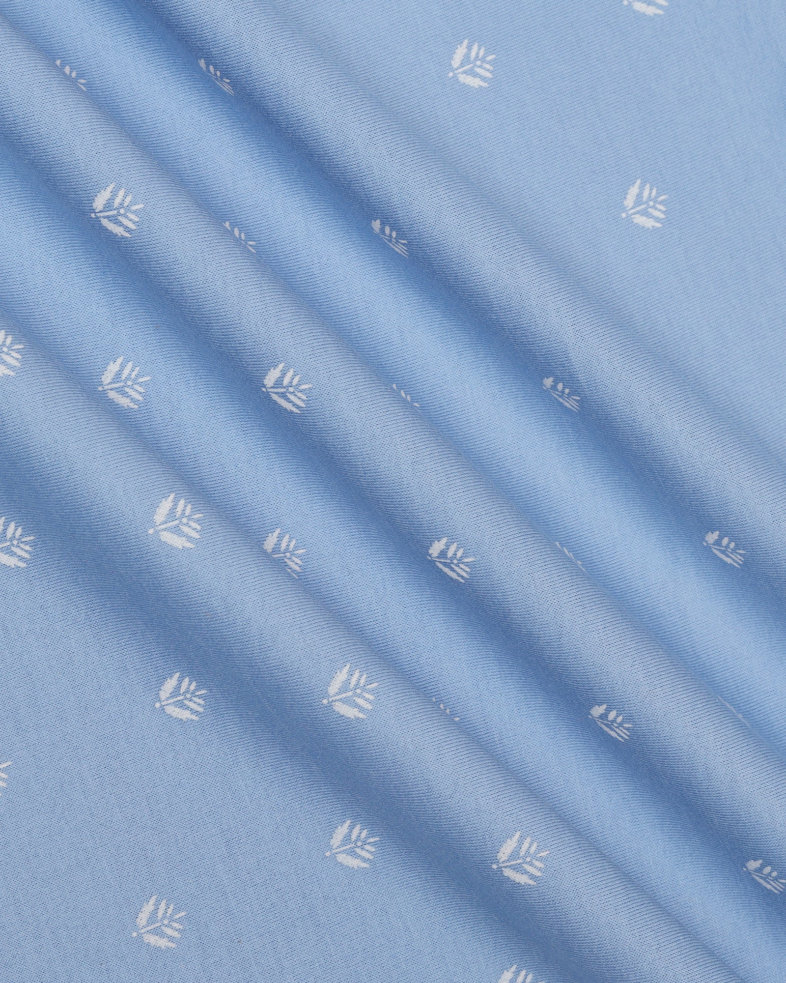 Cool Blue Printed Polo - Joey - Image 6