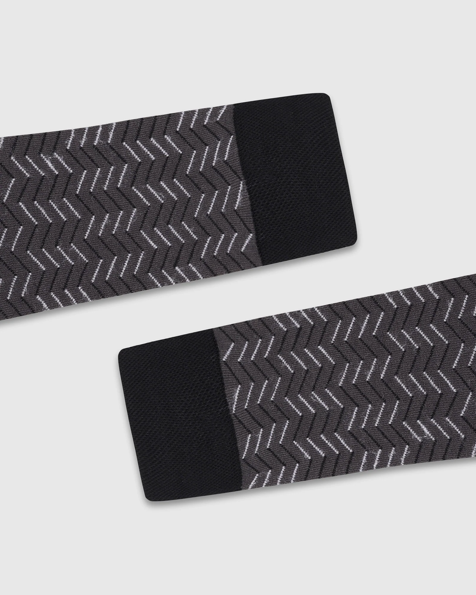 Cotton Grey Knitted Socks - Varya - Image 5