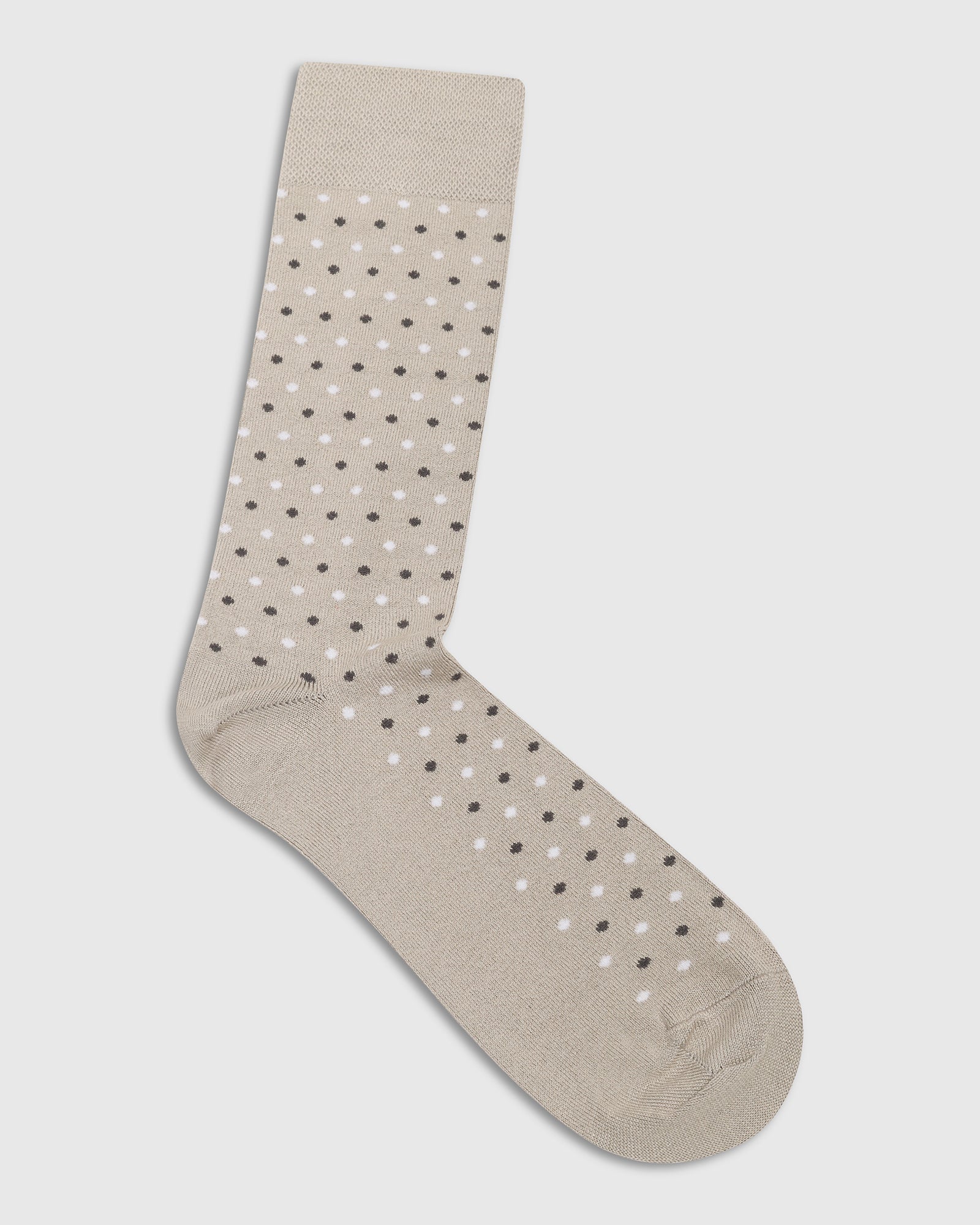 Cotton Grey Knitted Socks - Vika - Image 4