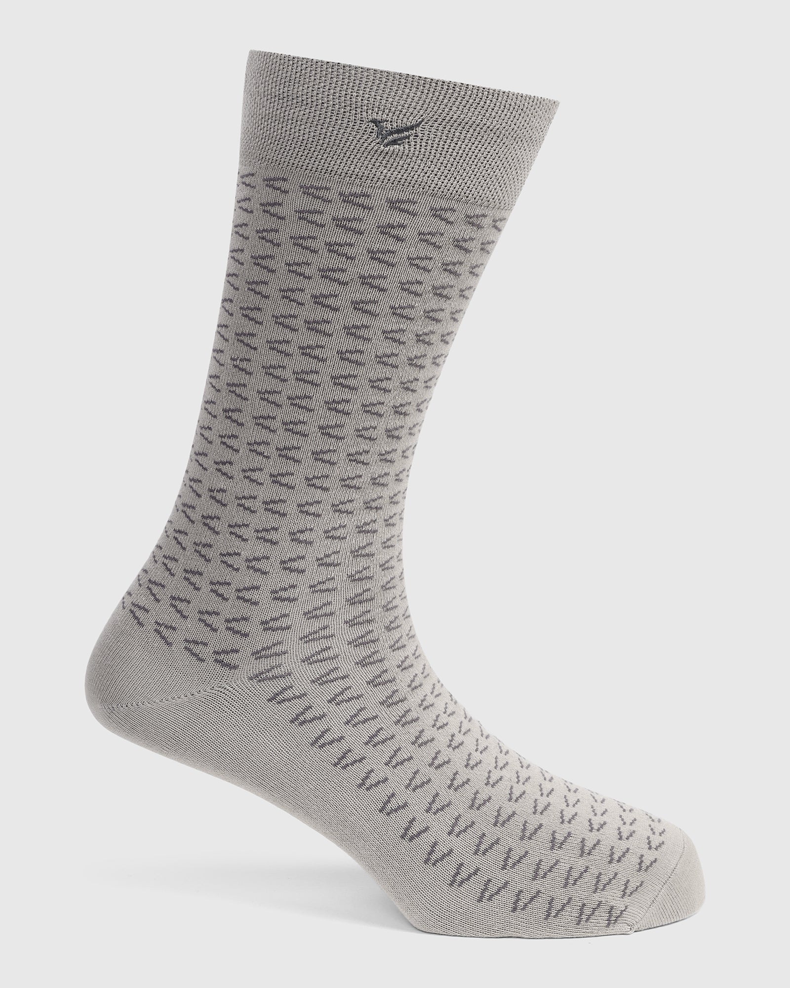 Cotton Grey Knitted Socks - Vaca - Image 2