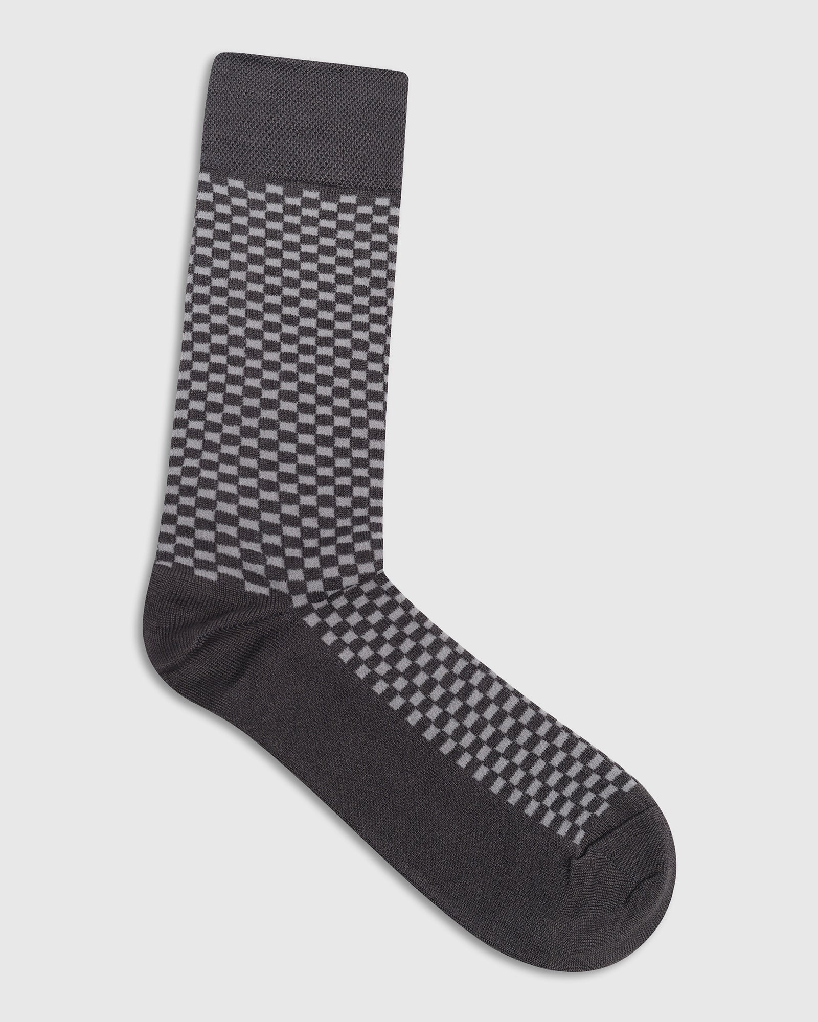Cotton Grey Knitted Socks - Vammy - Image 4