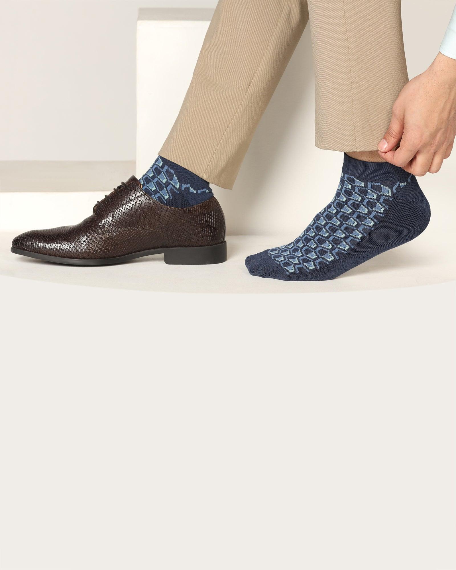 Cotton Mix Color Knitted Socks - Sonria - Image 4