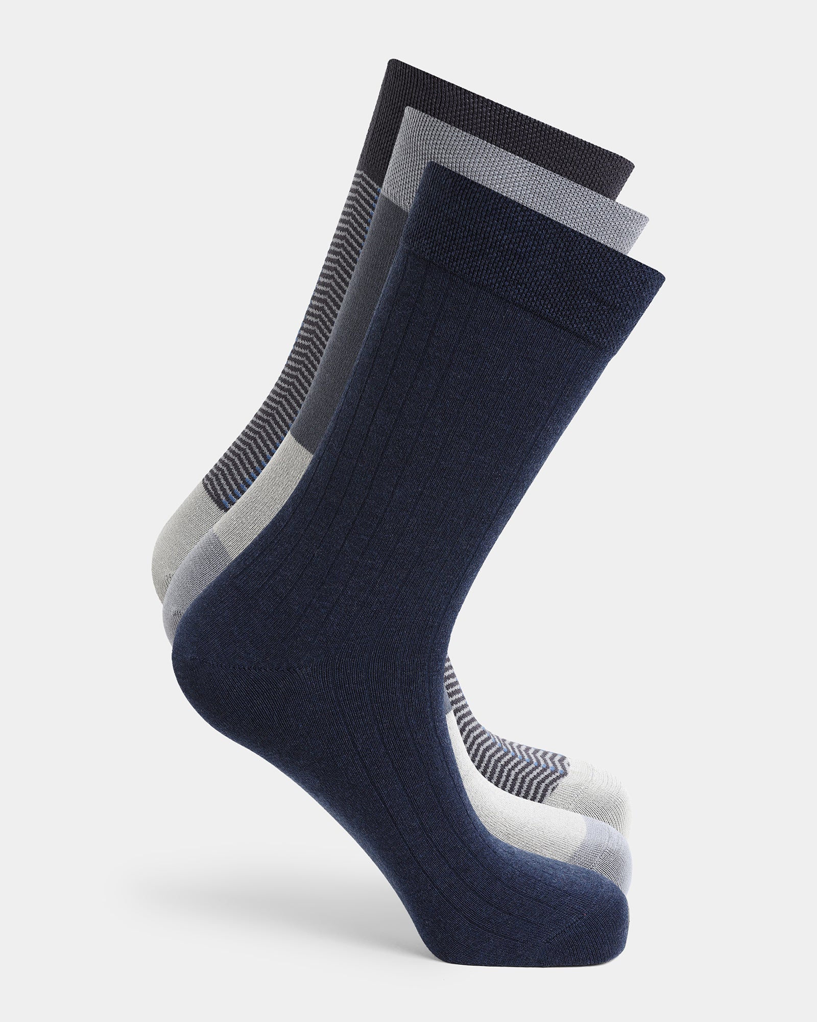 Cotton Multi Color Knitted Socks - Ahoy