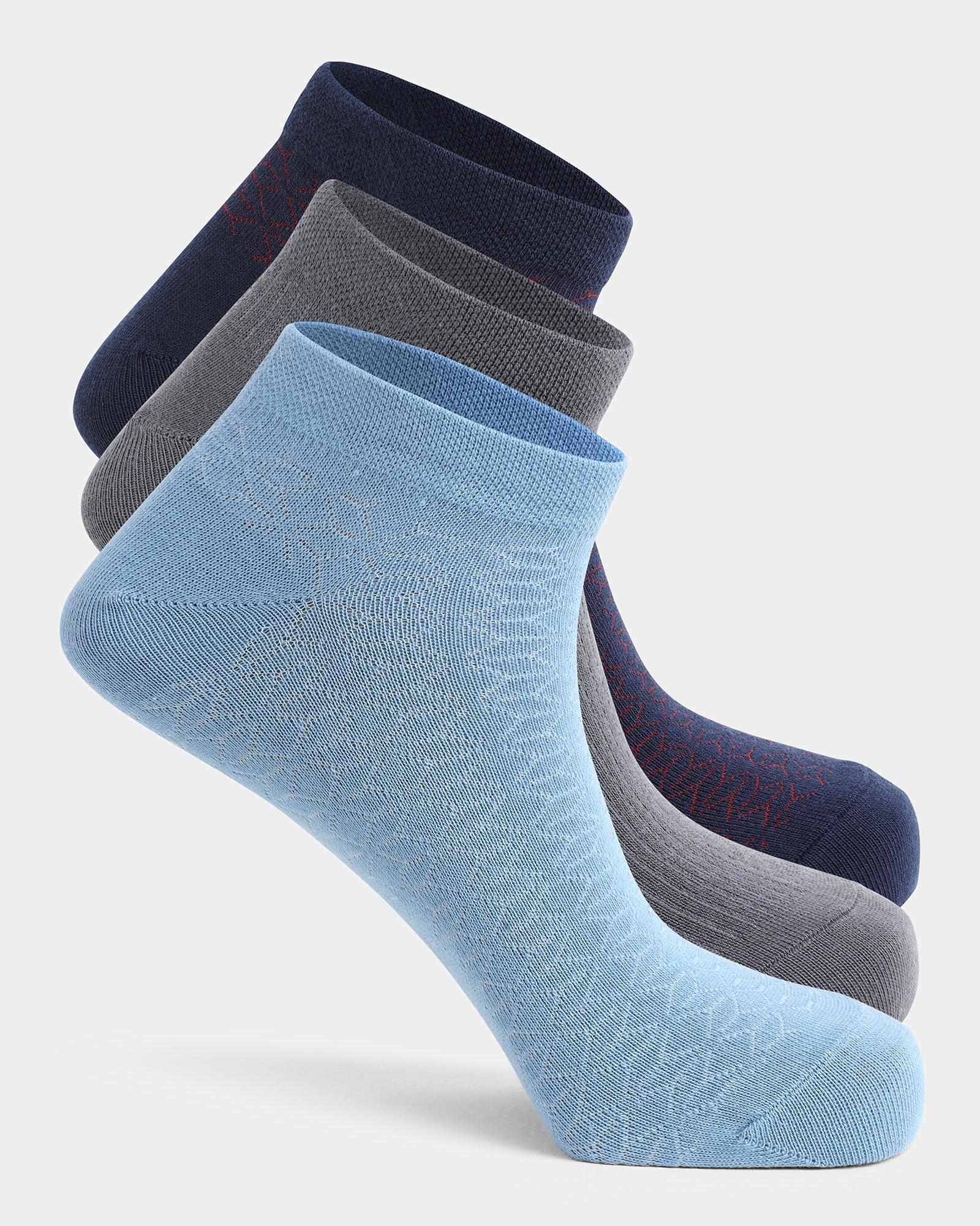 Cotton Multi Color Knitted Socks - Alme