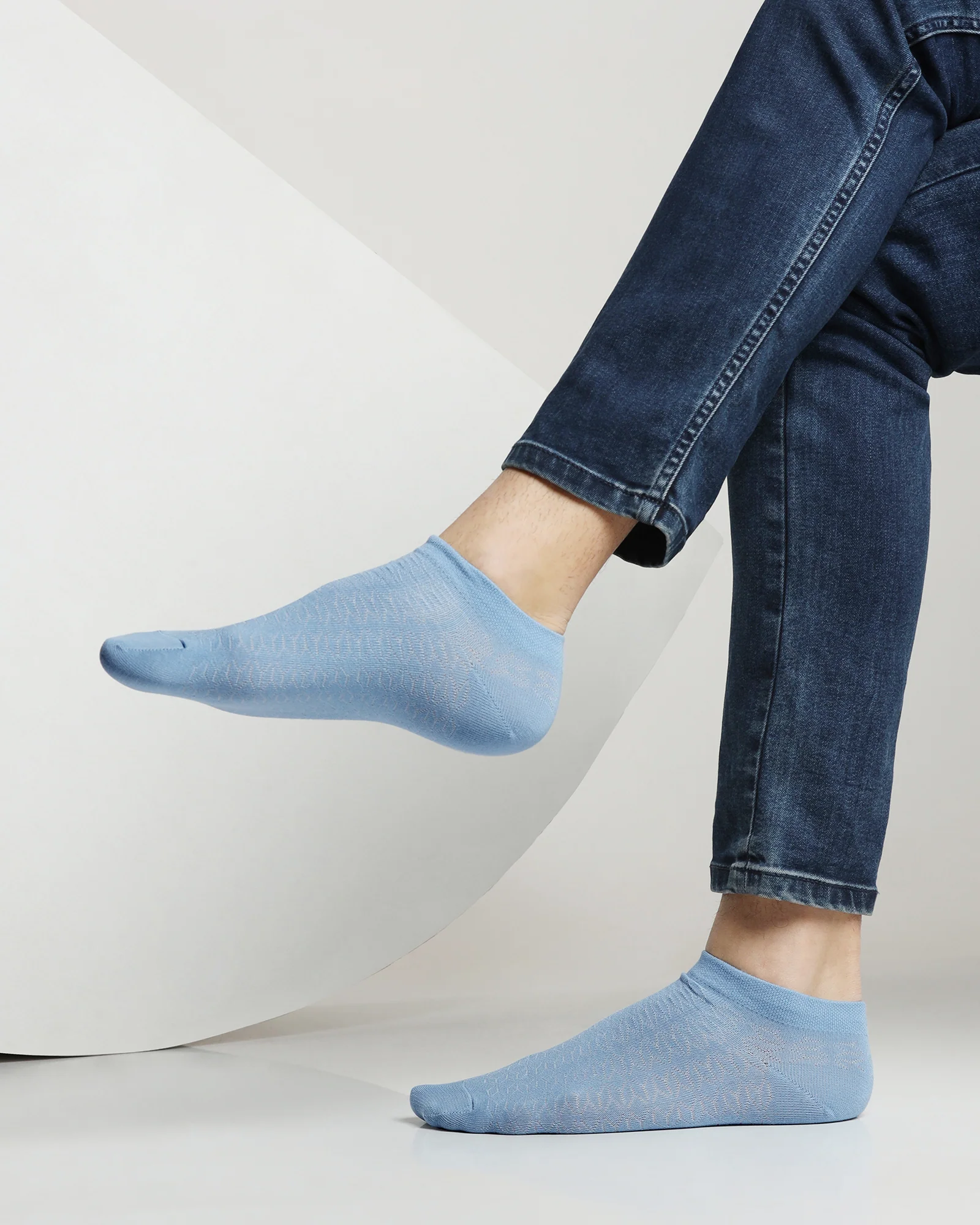 Cotton Multi Color Knitted Socks - Alme - Image 3