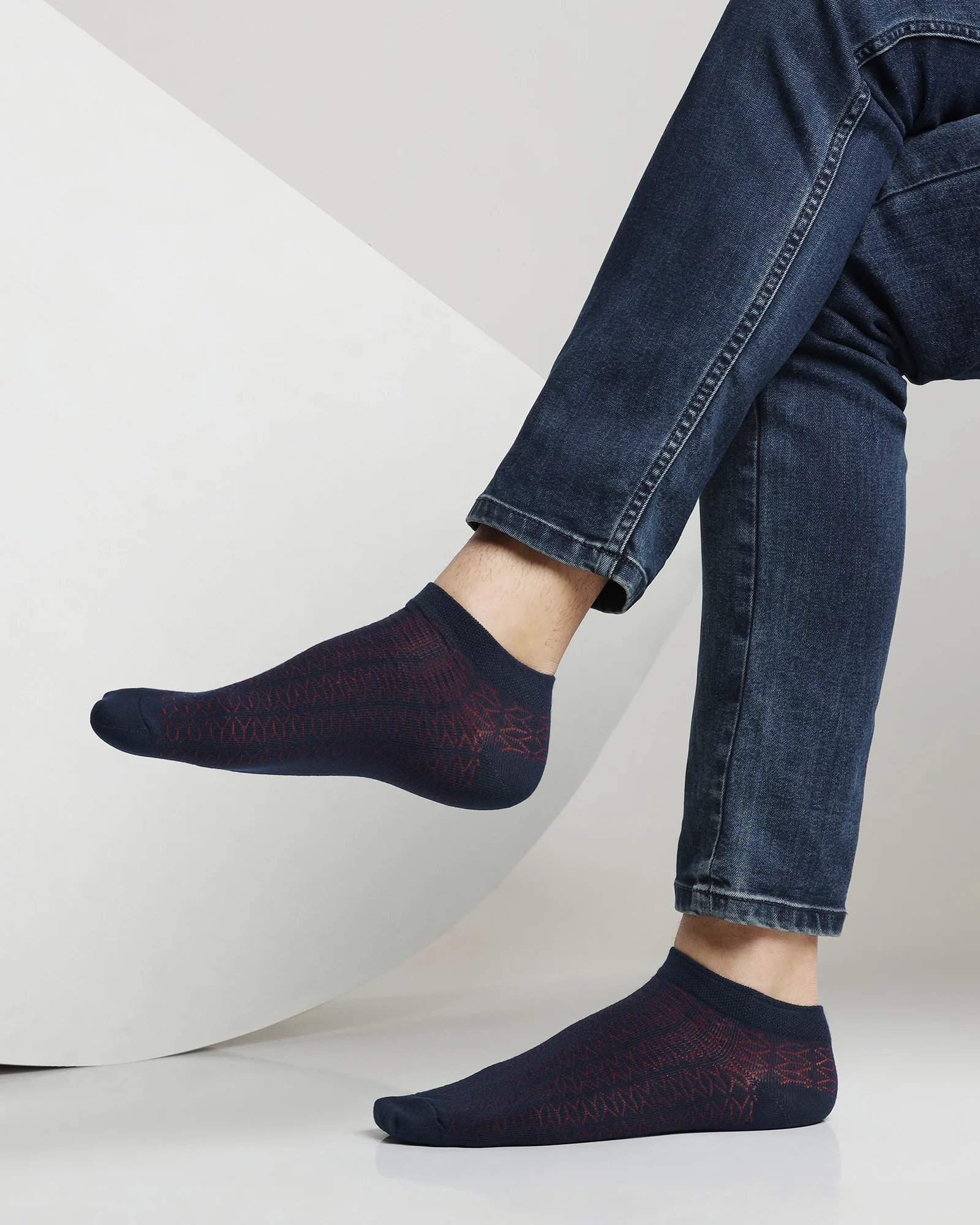 Cotton Multi Color Knitted Socks - Alme - Image 8