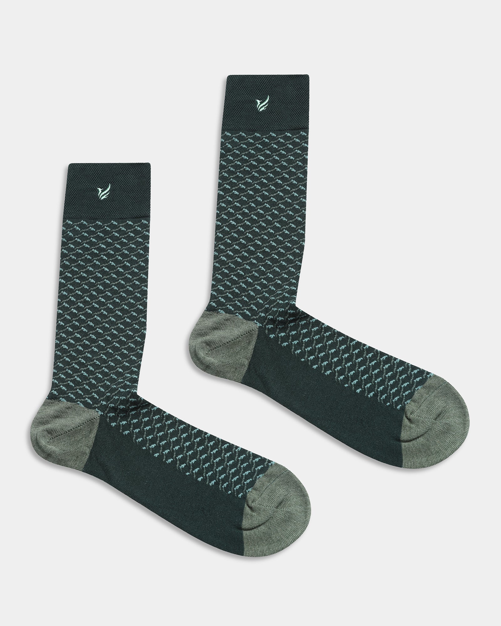 Cotton Multi Color Knitted Socks - Alor - Image 2