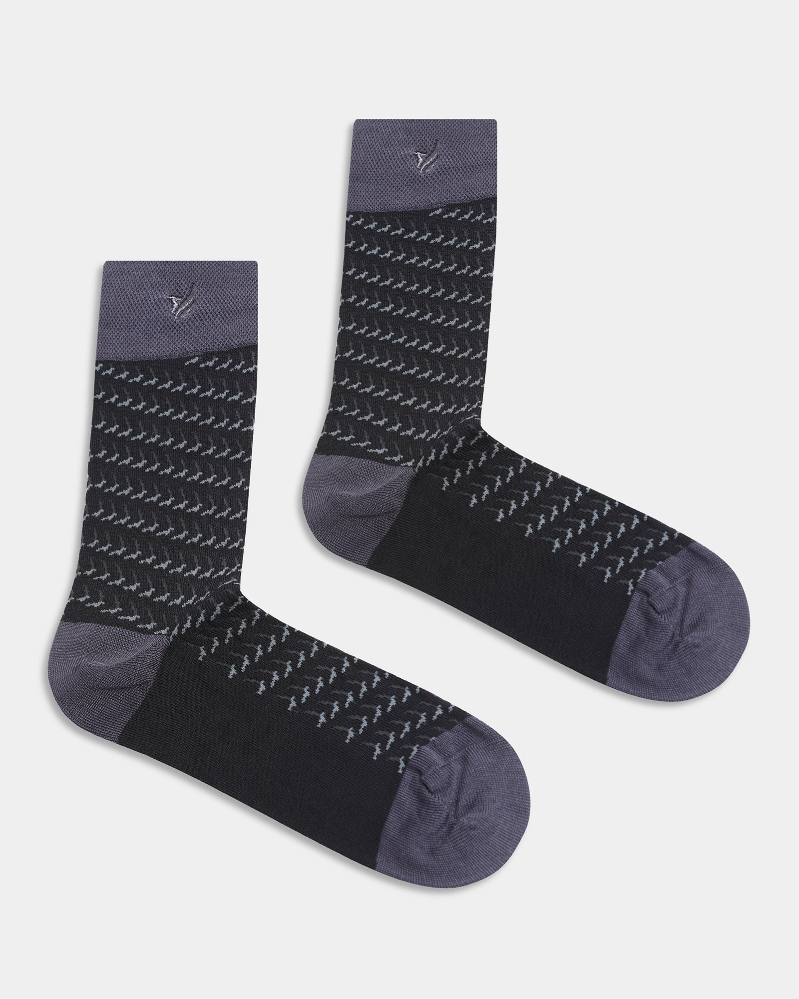 Cotton Multi Color Knitted Socks - Alpine - Image 2