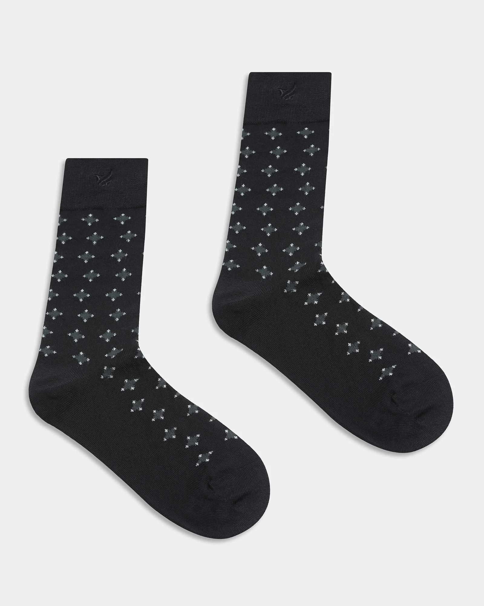 Cotton Multi Color Knitted Socks - Alpine - Image 3