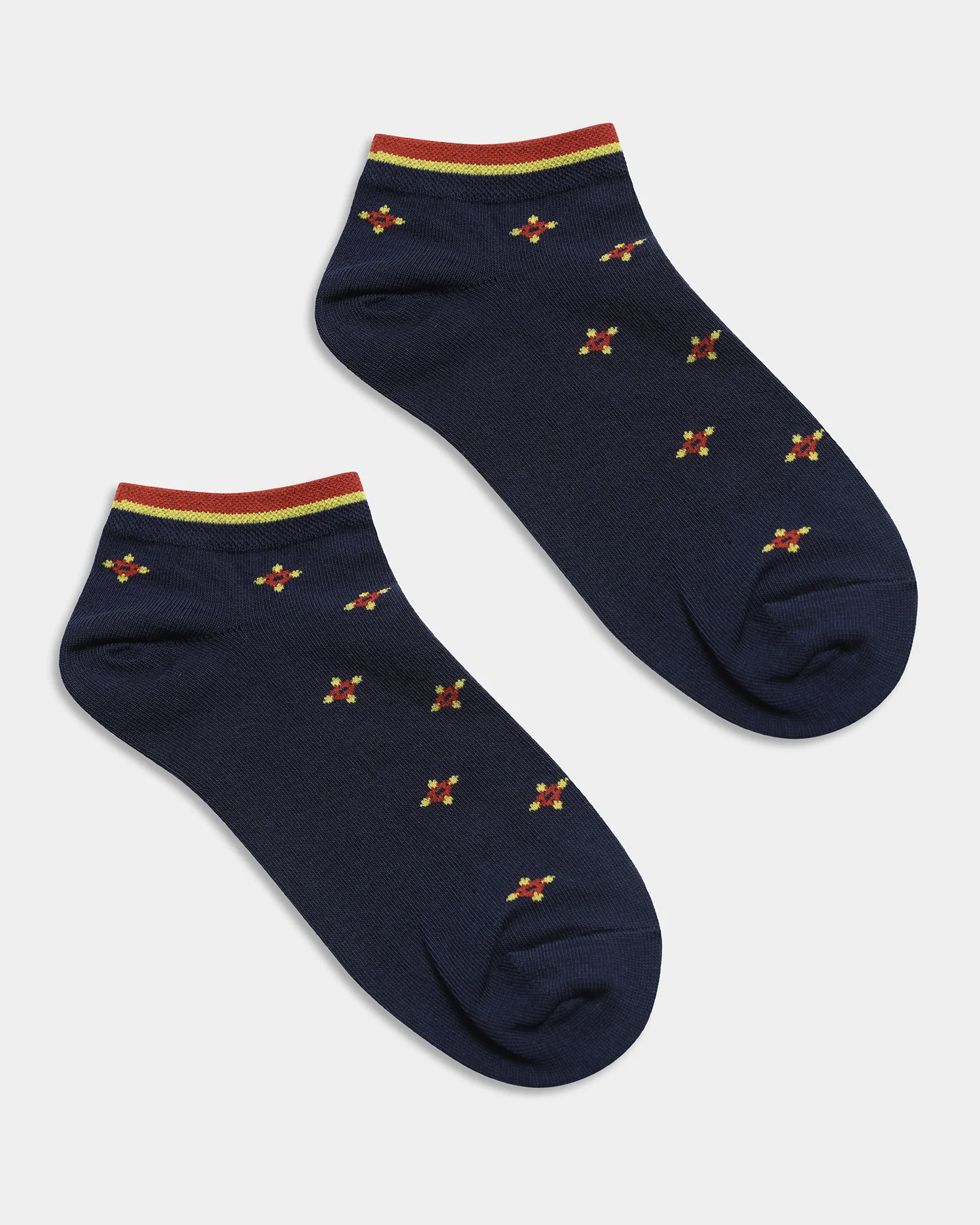 Cotton Multi Color Knitted Socks - Aria - Image 3