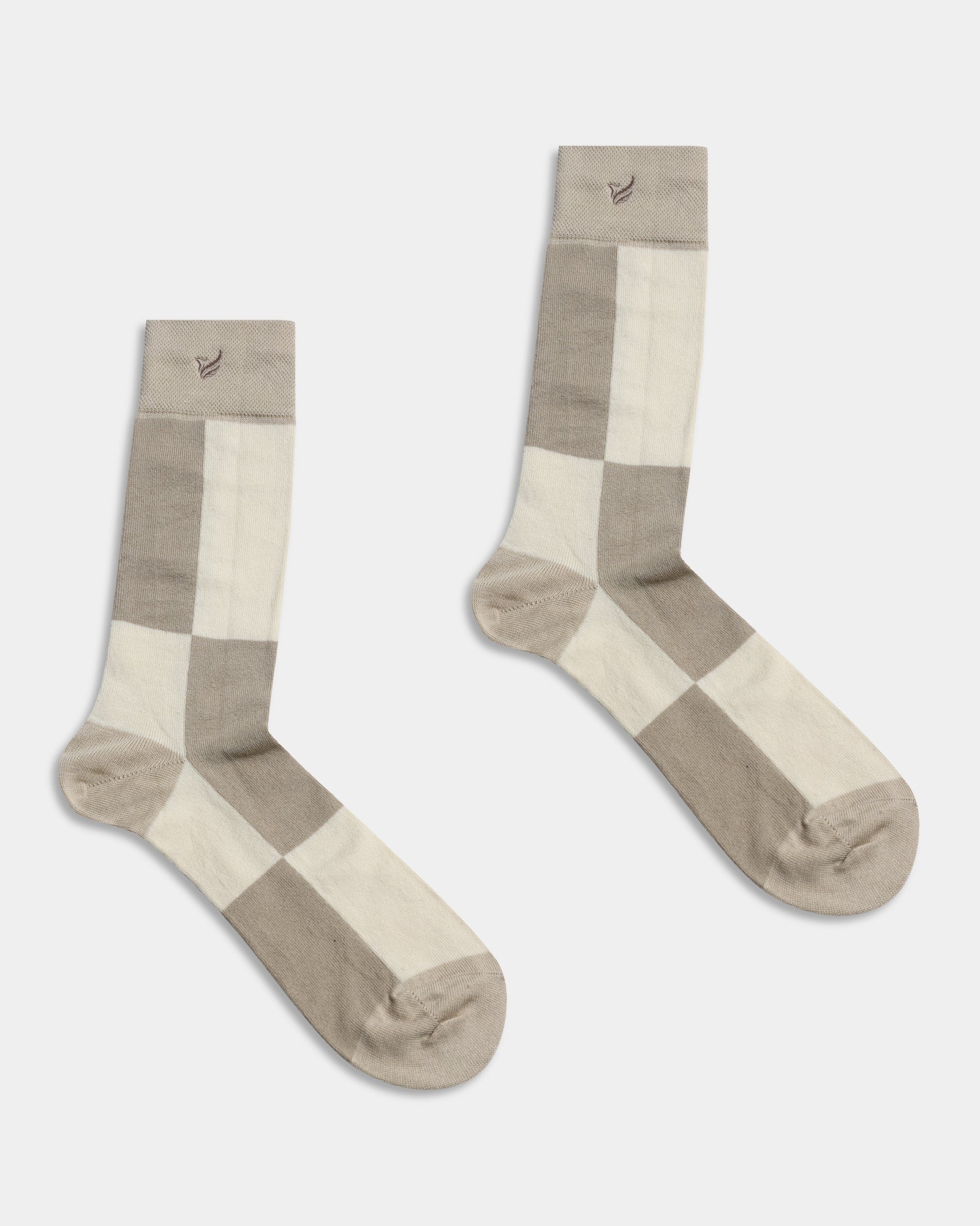 Cotton Multi Color Knitted Socks - Ash - Image 3