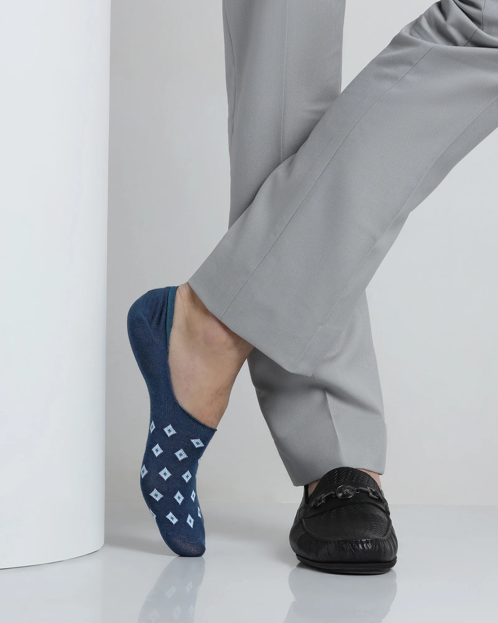 Cotton Multi Color Knitted Socks - Astir - Image 4