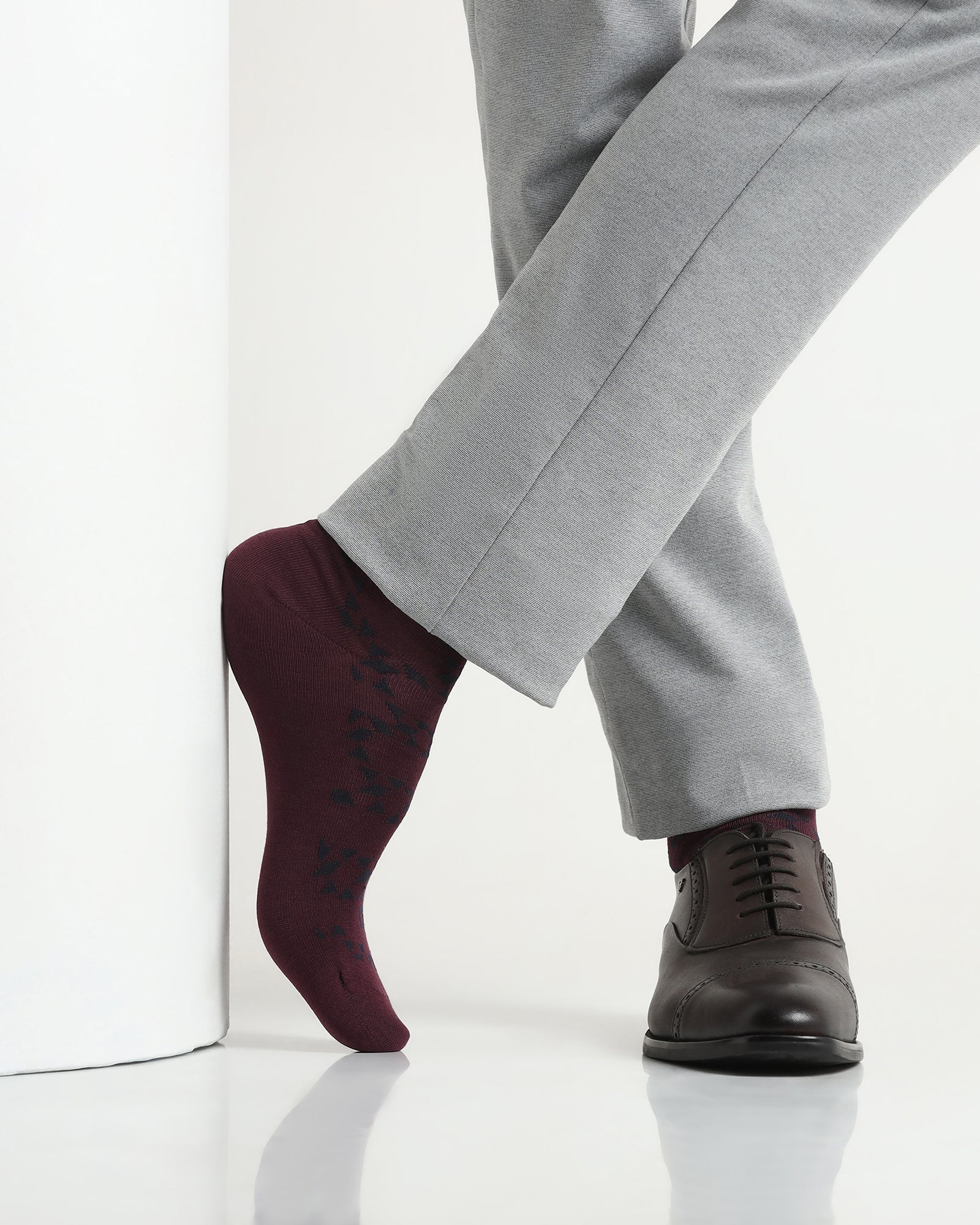 Cotton Multi Color Knitted Socks - Axo - Image 5