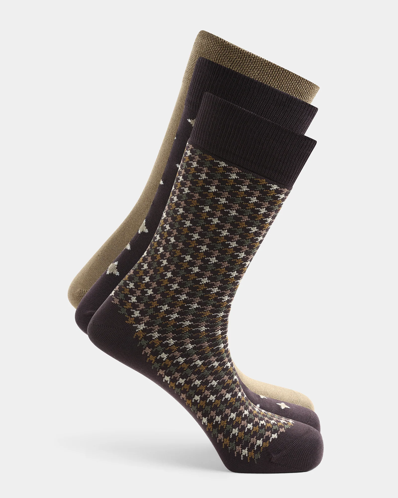 Cotton Multi Color Knitted Socks - Azalea