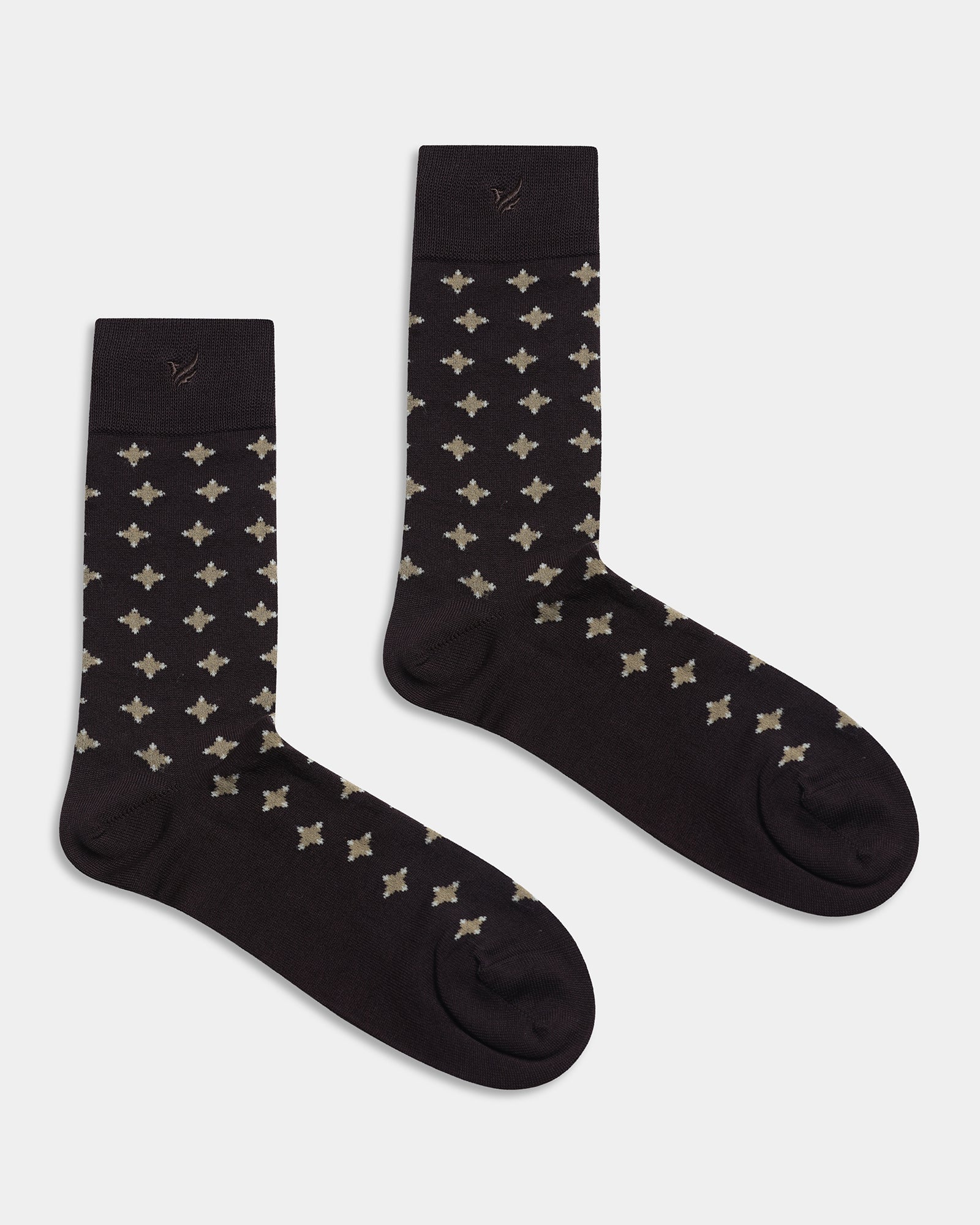 Cotton Multi Color Knitted Socks - Azalea - Image 3