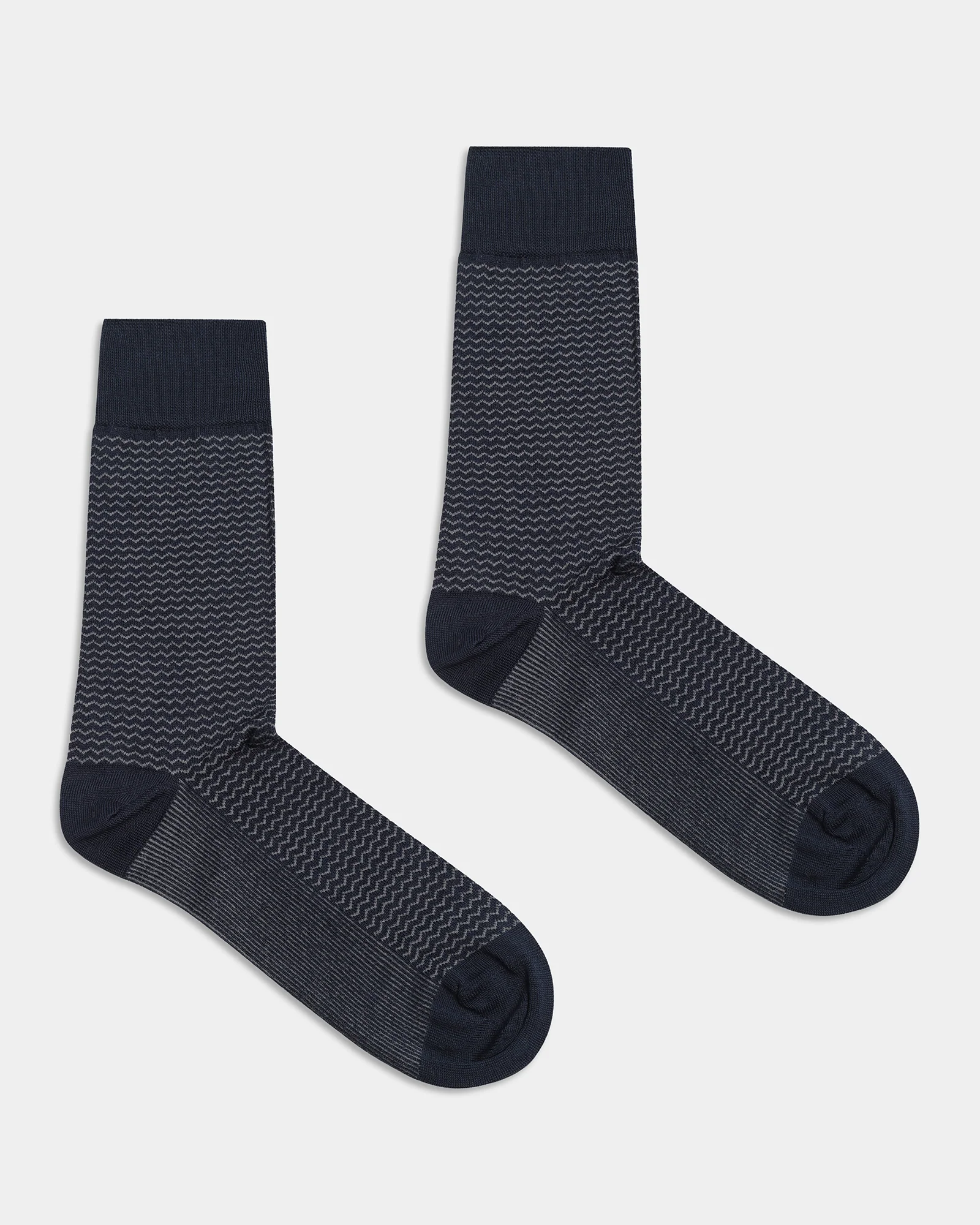 Cotton Multi Color Knitted Socks - Wilhelmina - Image 2