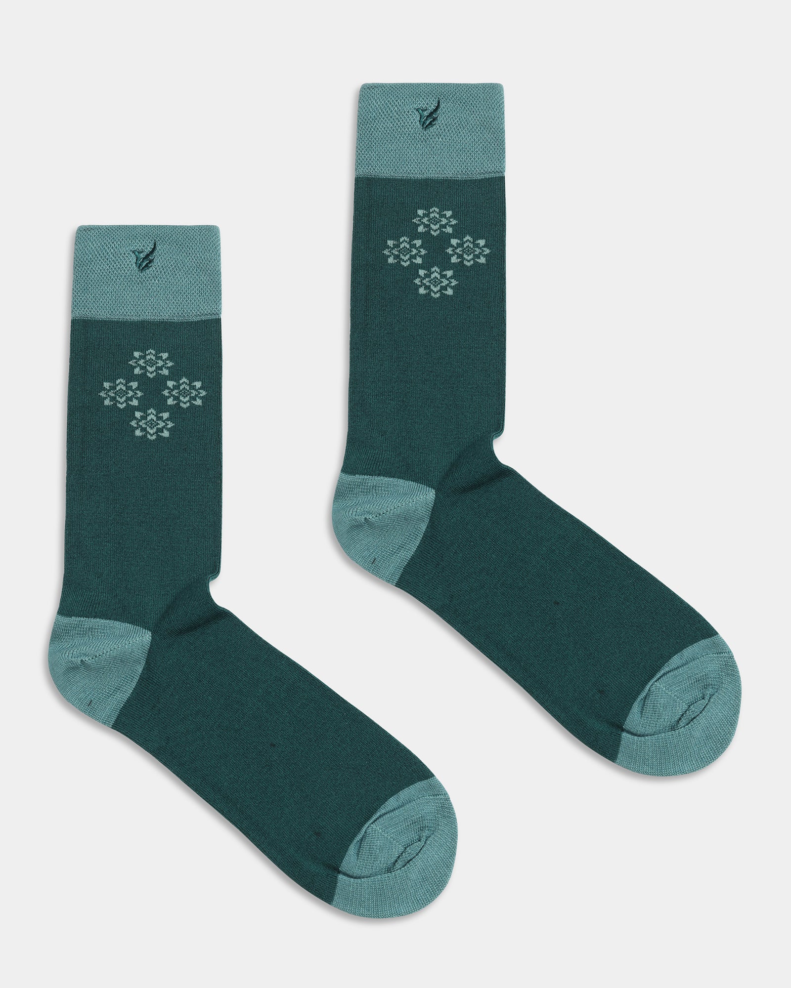 Cotton Multi Color Knitted Socks - Wodow - Image 3