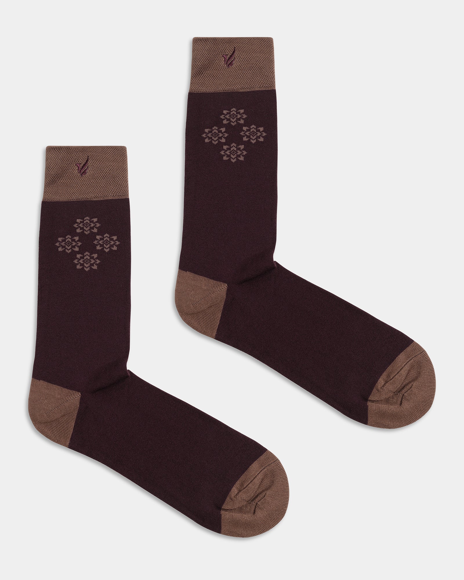 Cotton Multi Color Knitted Socks - Wodow - Image 4