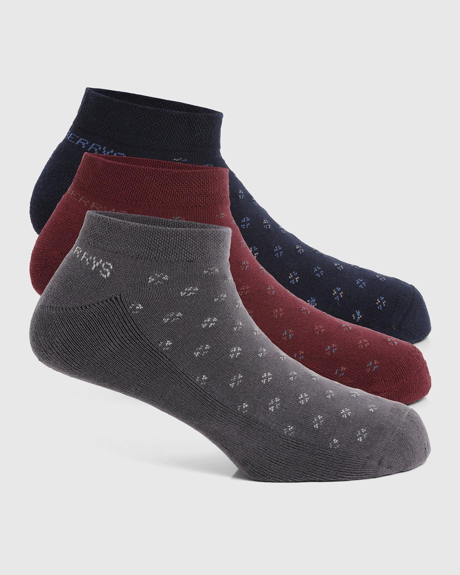 Cotton Multi Color Knitted Socks - Texas