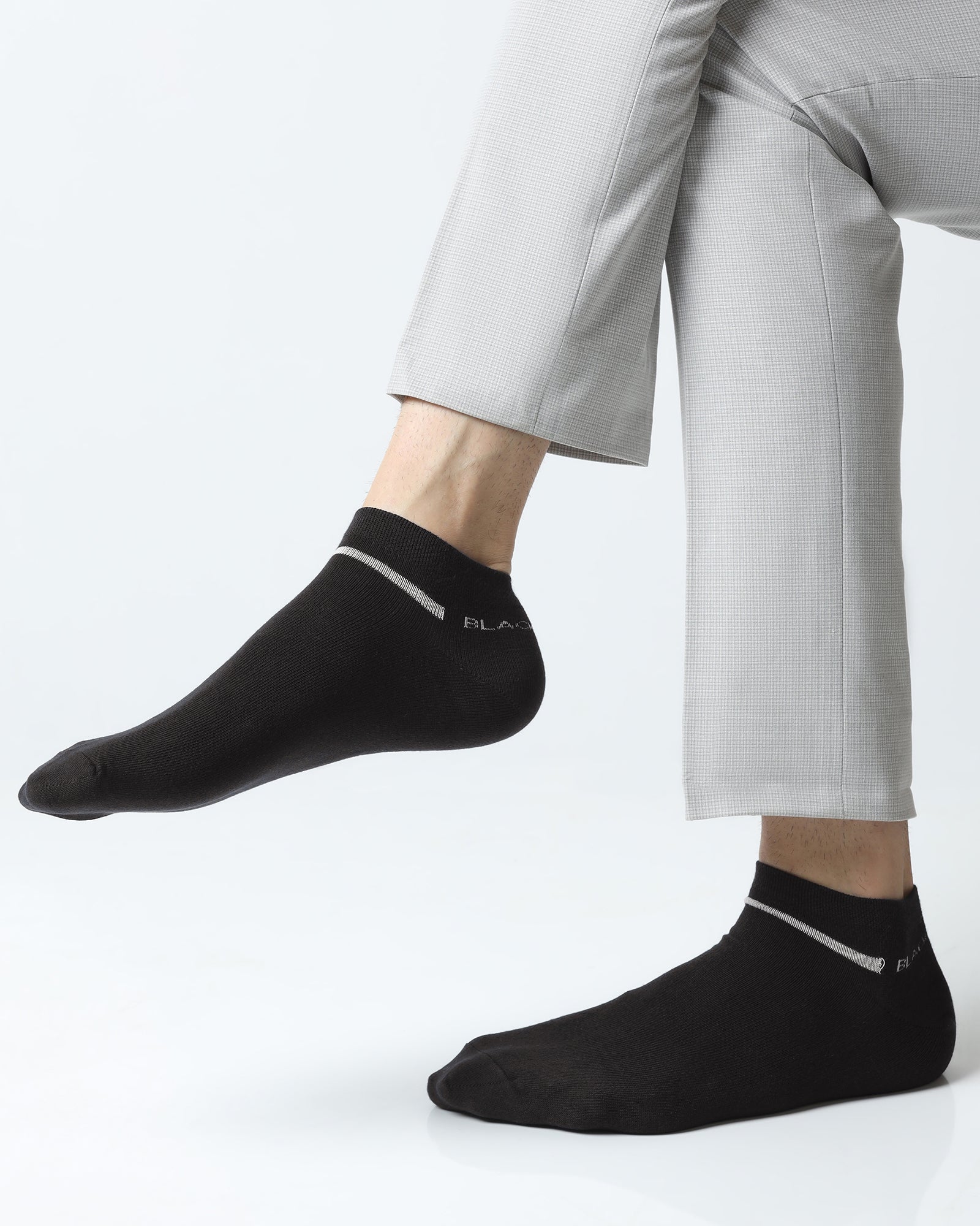 Cotton Multi Color Knitted Socks - Vake - Image 3