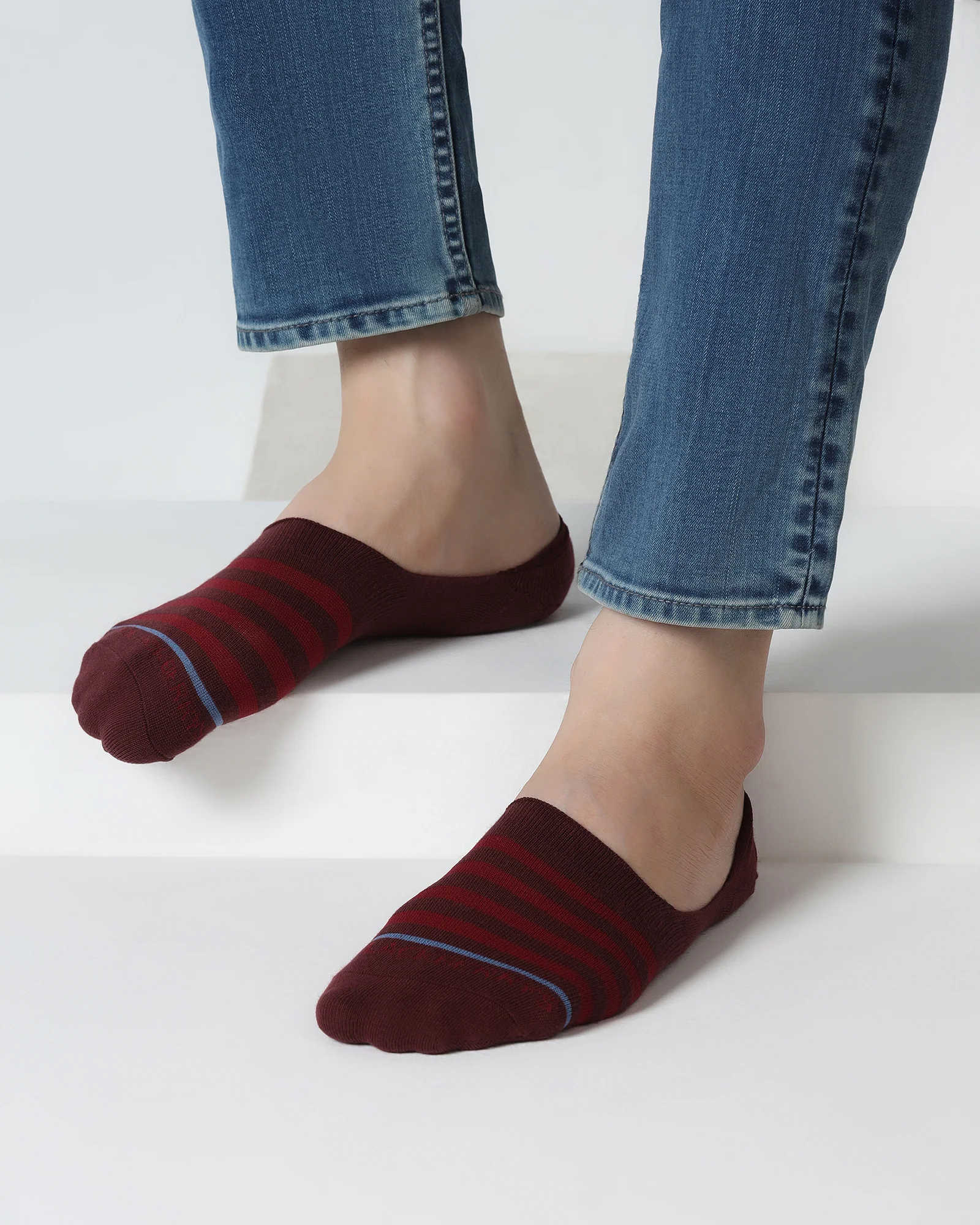 Cotton Multi Color Knitted Socks - Velhy - Image 10