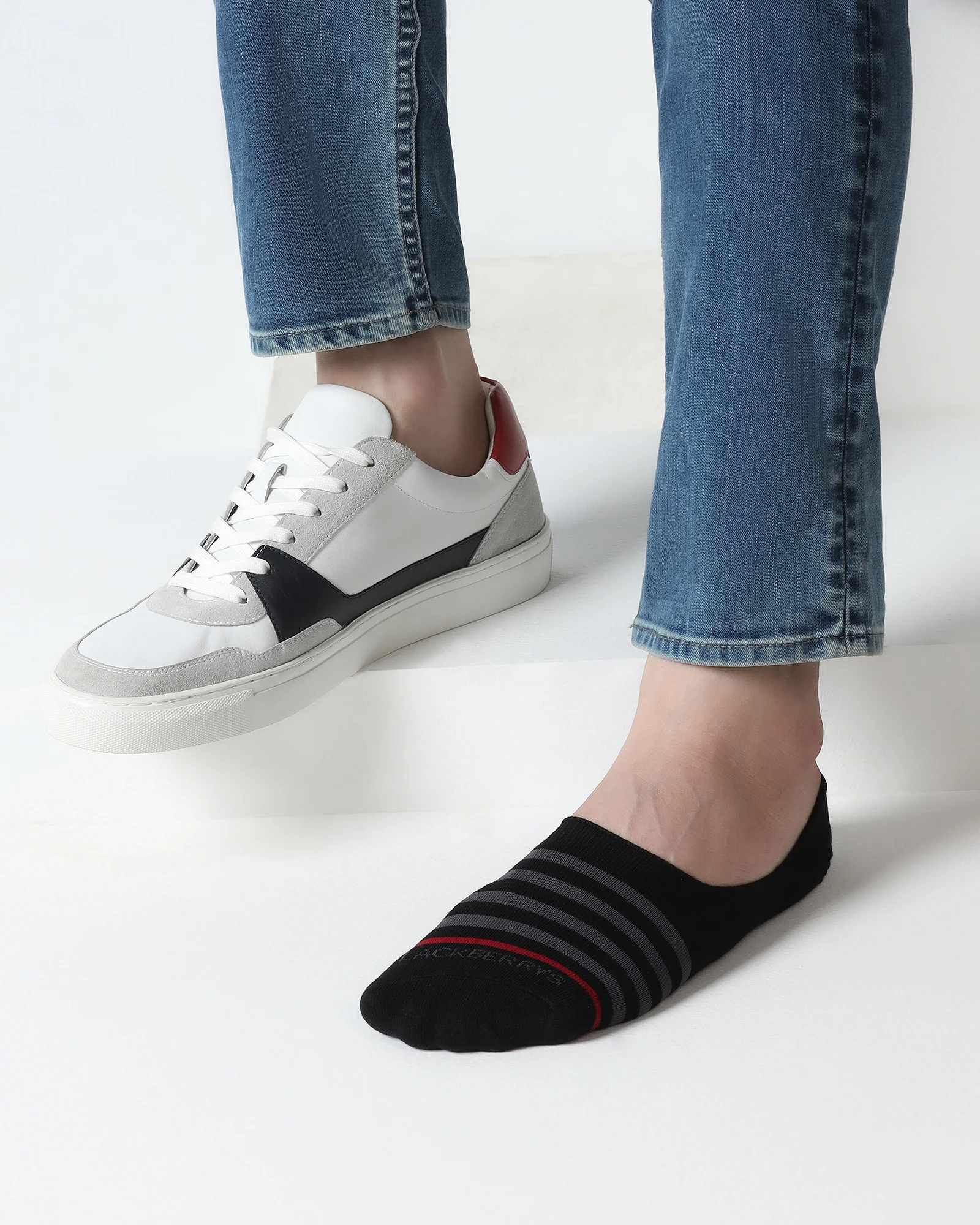 Cotton Multi Color Knitted Socks - Velhy - Image 9