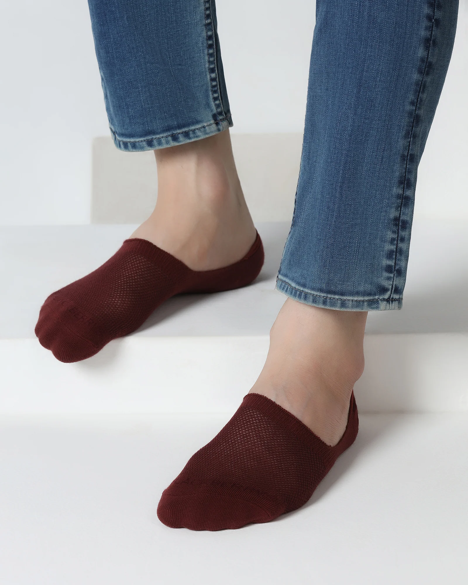 Cotton Multi Color Knitted Socks - Viro - Image 8