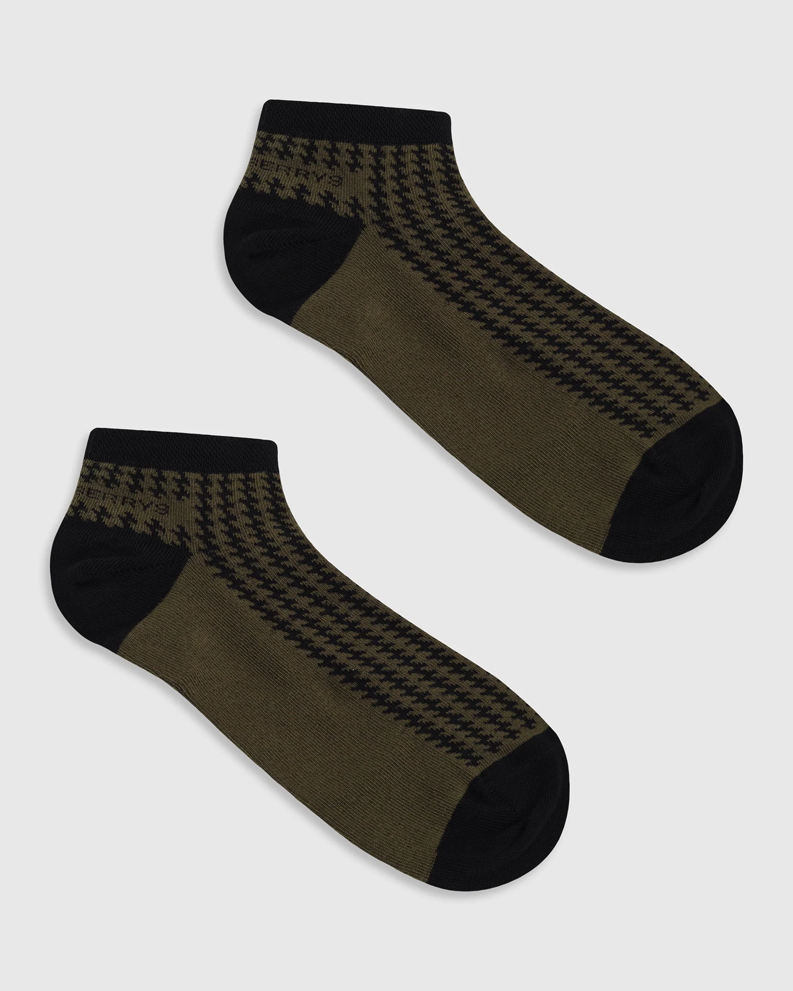 Cotton Multi Color Knitted Socks - Wigeon - Image 3