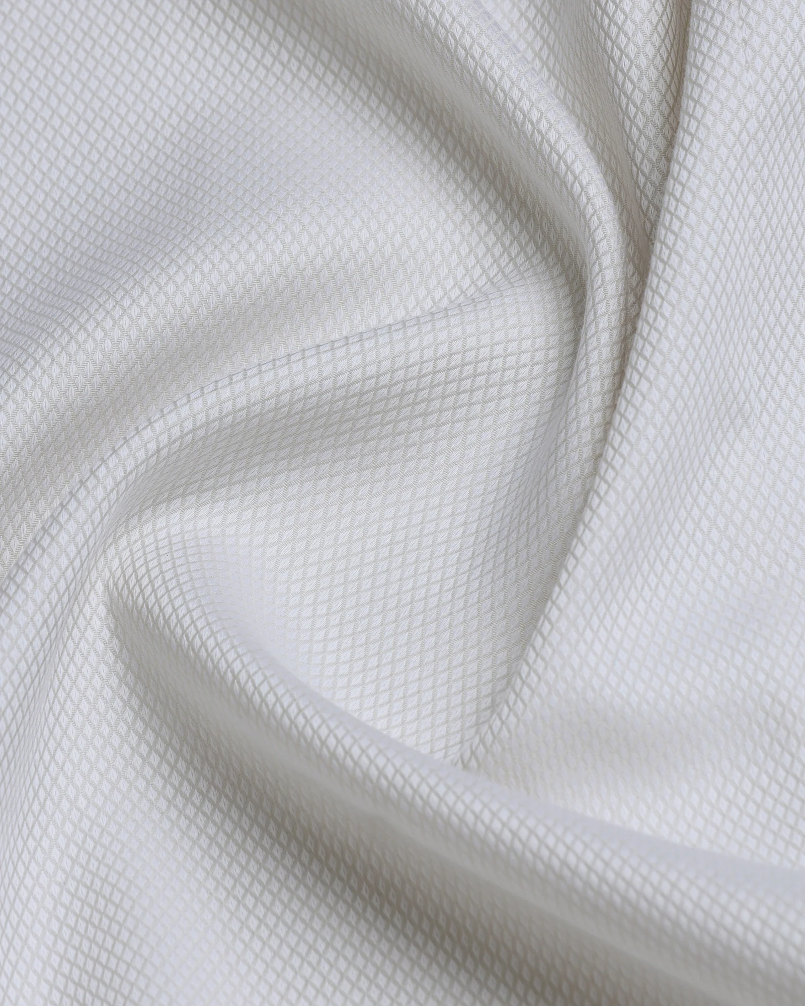 Cream Textured Shirt - Quinn - Image 6