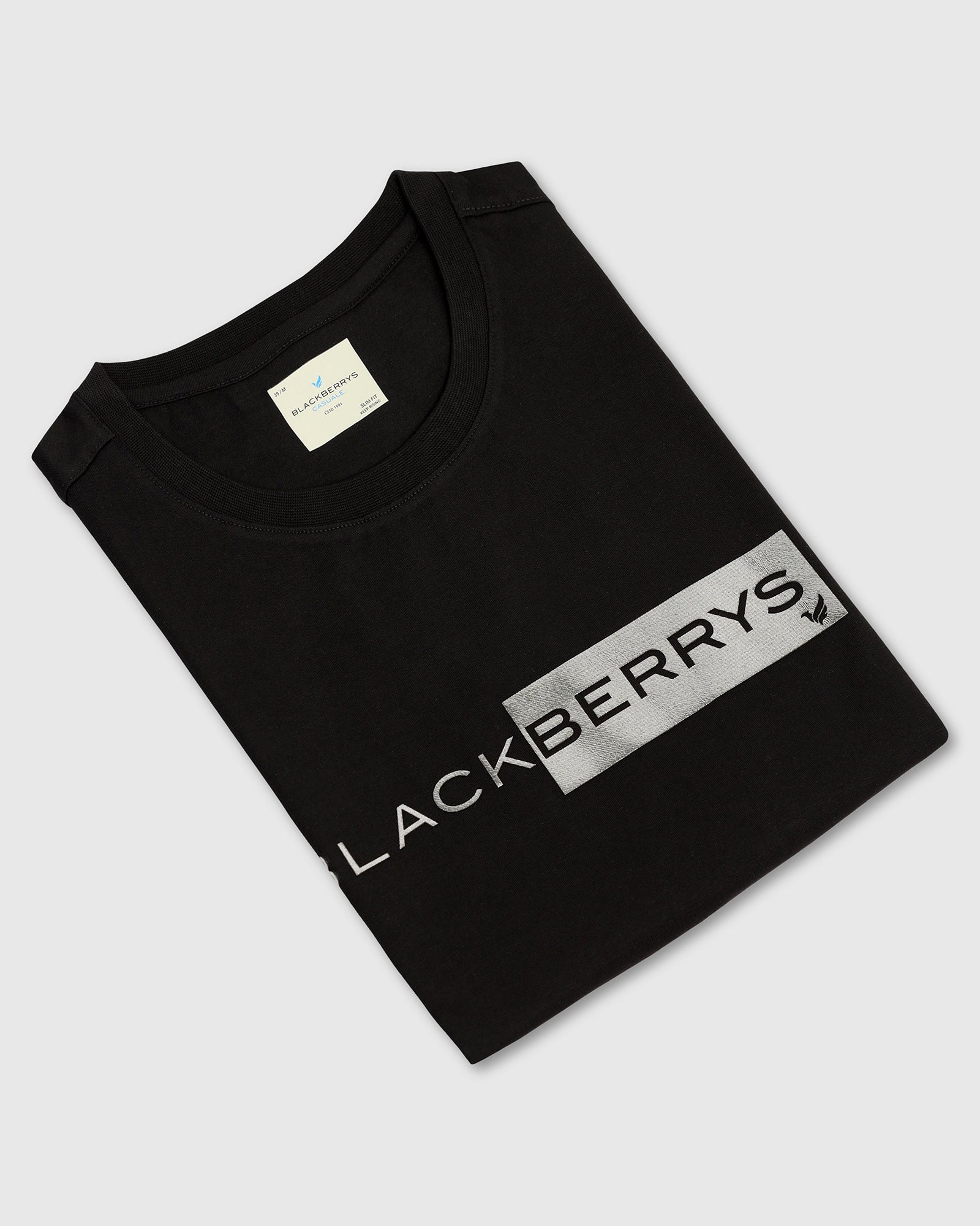 Crew Neck Black Printed T-Shirt - Zedd - Image 5