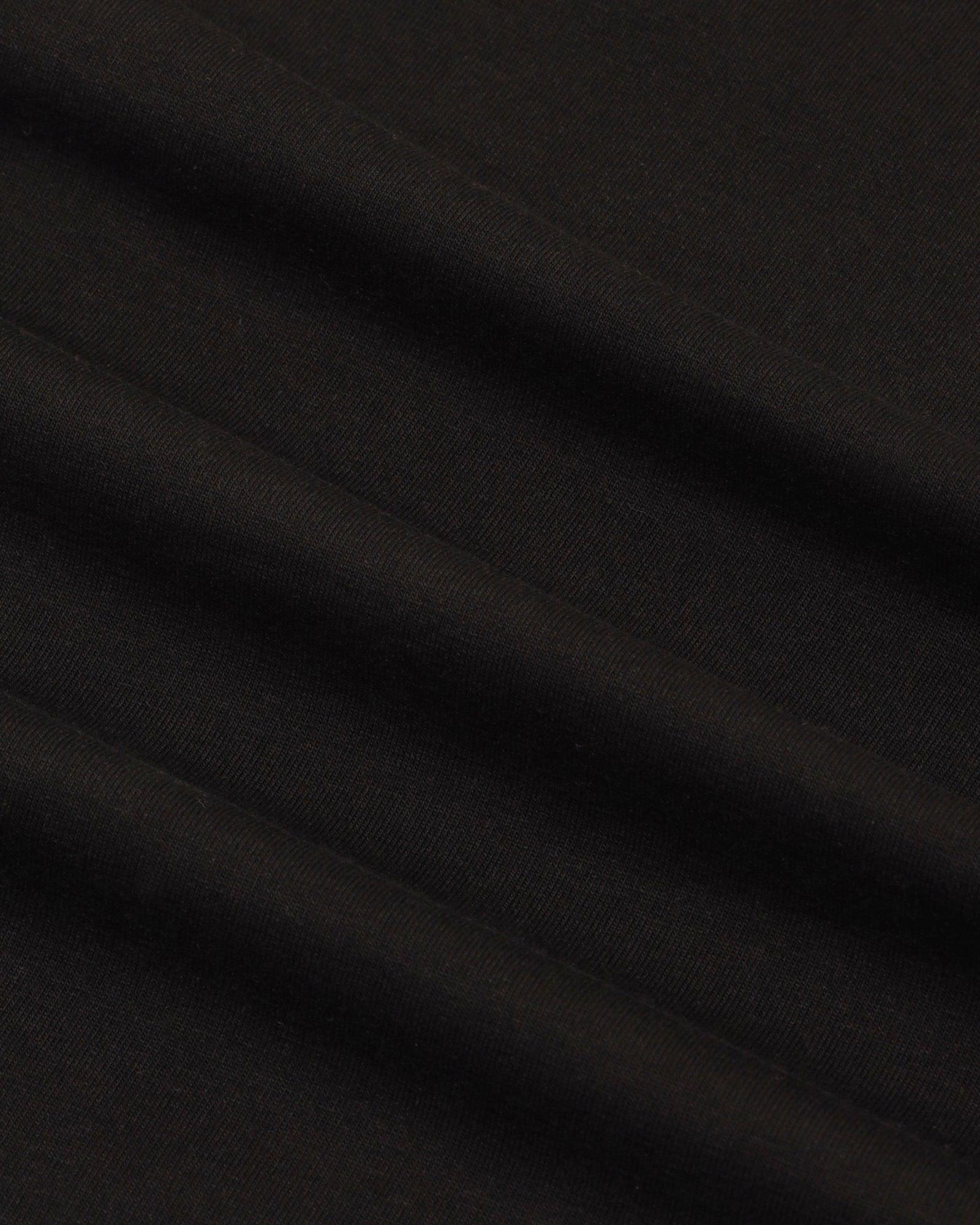 Crew Neck Black Printed T-Shirt - Salve - Image 6
