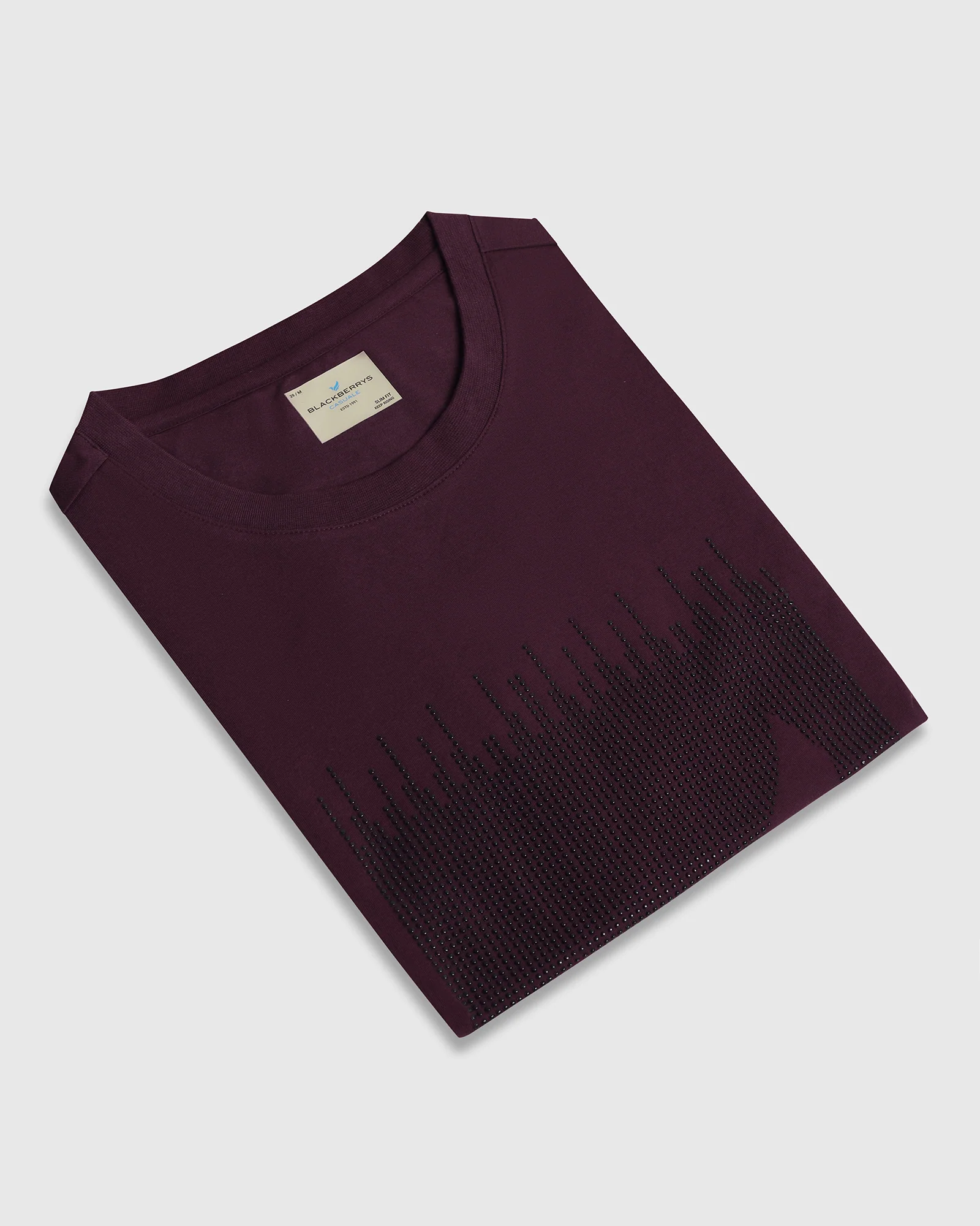 Crew Neck Fig Printed T-Shirt - Badger - Image 5