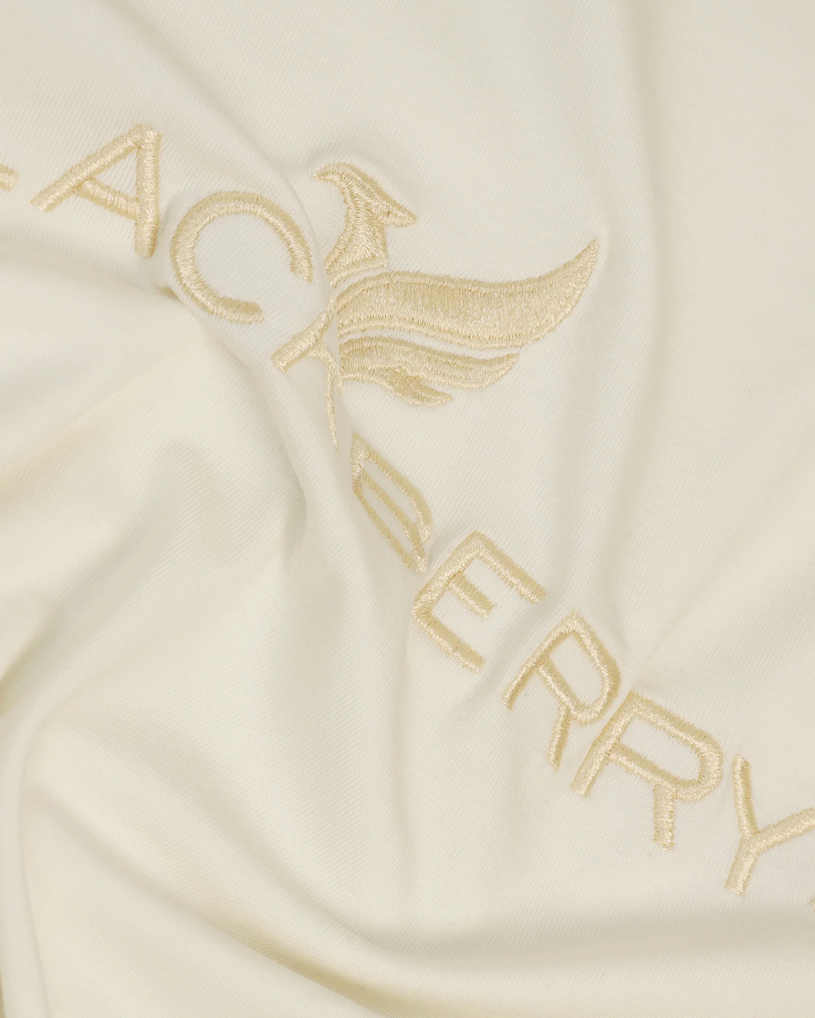 Crew Neck Off White Solid T-Shirt - Phoenix - Image 6