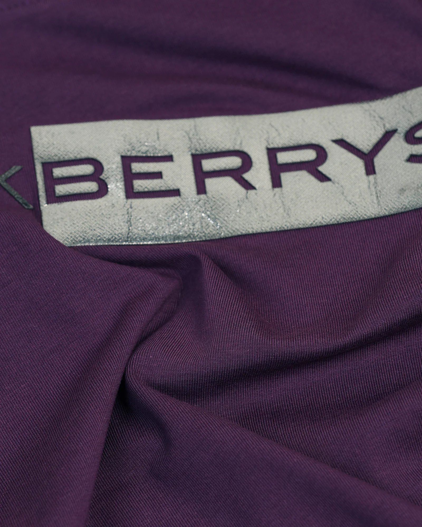 Crew Neck Purple Printed T-Shirt - Zedd - Image 6