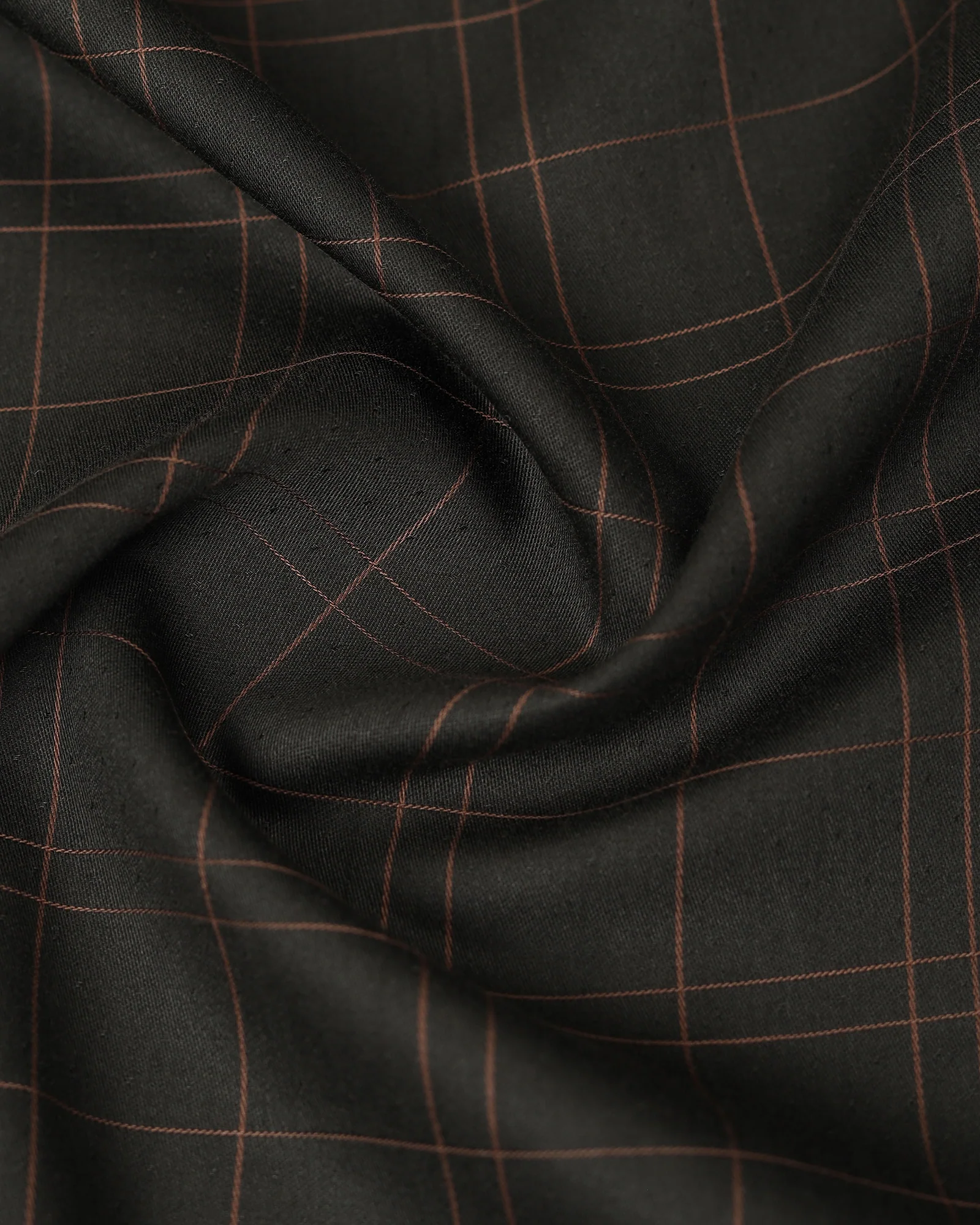 Dark Olive Check Shirt - Axton - Image 6
