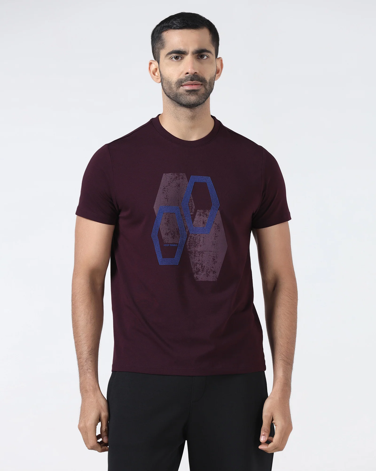 Fig Crew Neck Printed T-Shirt - Moaning - Image 8