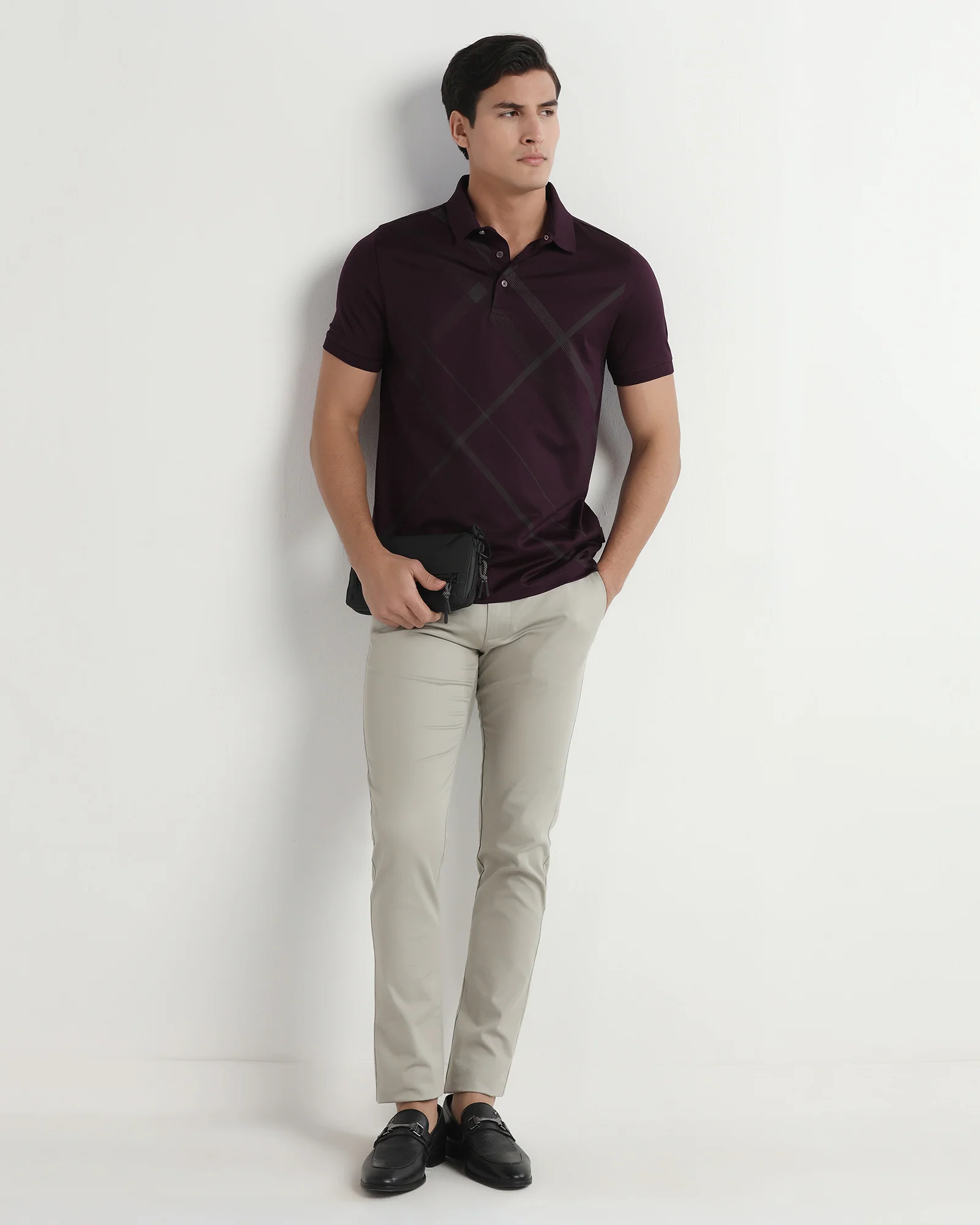 Fig Printed Polo - Tokyo - Image 8
