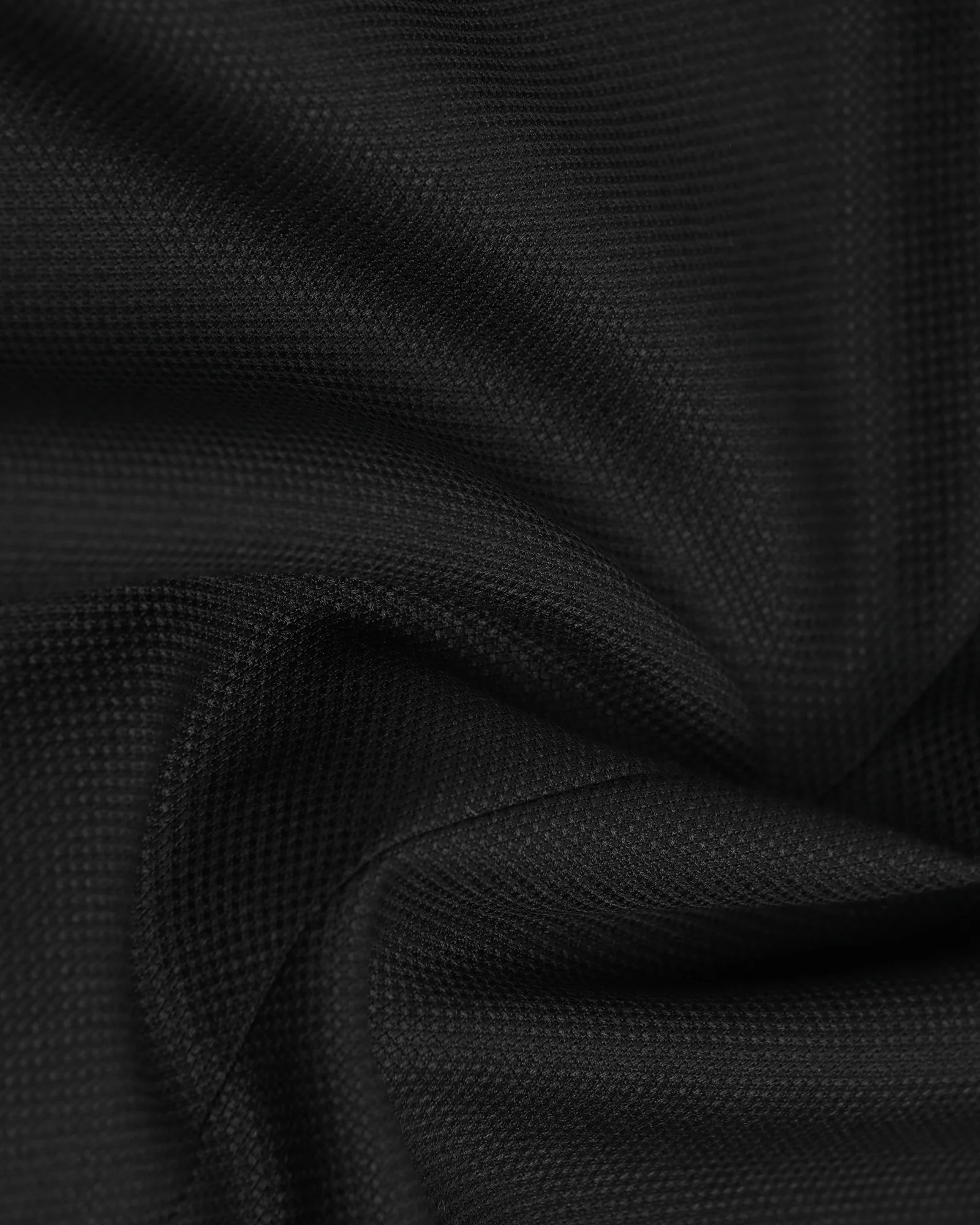 Formal Black Textured Blazer - Quaint - Image 5