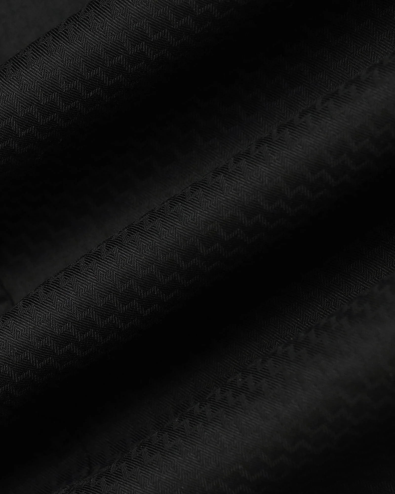 Non Iron Formal Black Textured Shirt - Melon - Image 6