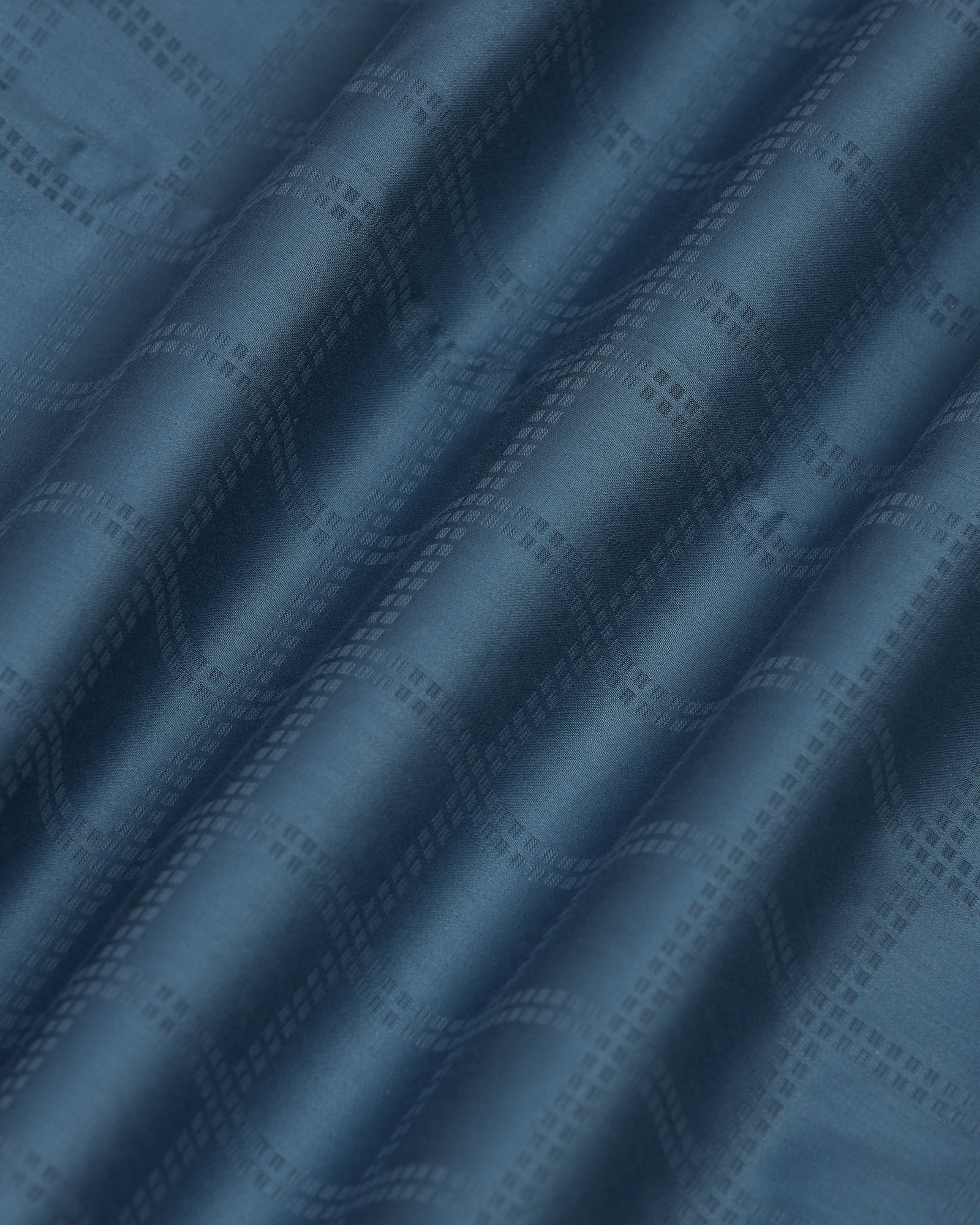 Formal Blue Check Shirt - Rhythm - Image 6