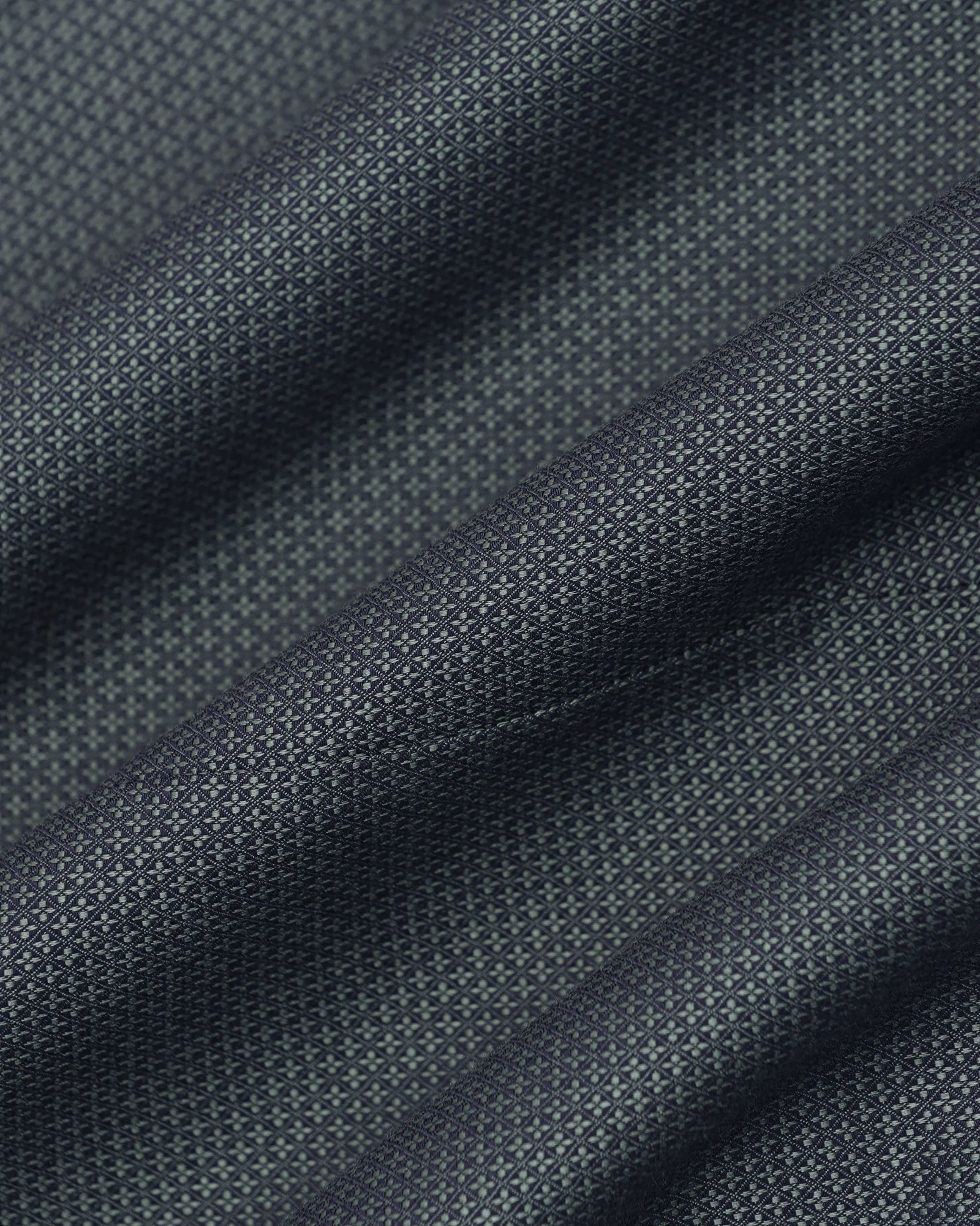 Formal Bottle Green Textured Shirt - Punch - Image 6