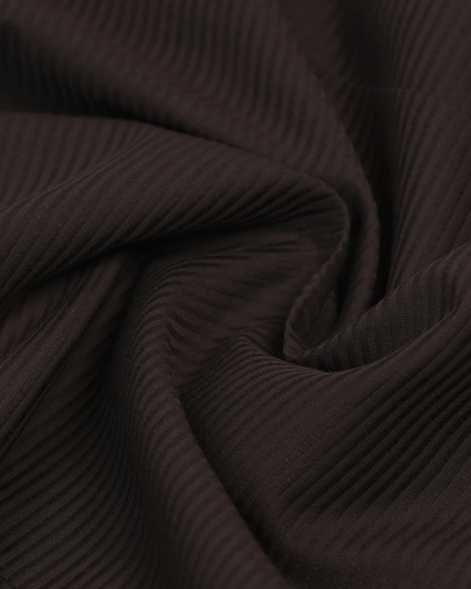 Formal Brown Stripe Shirt - Merlot - Image 6