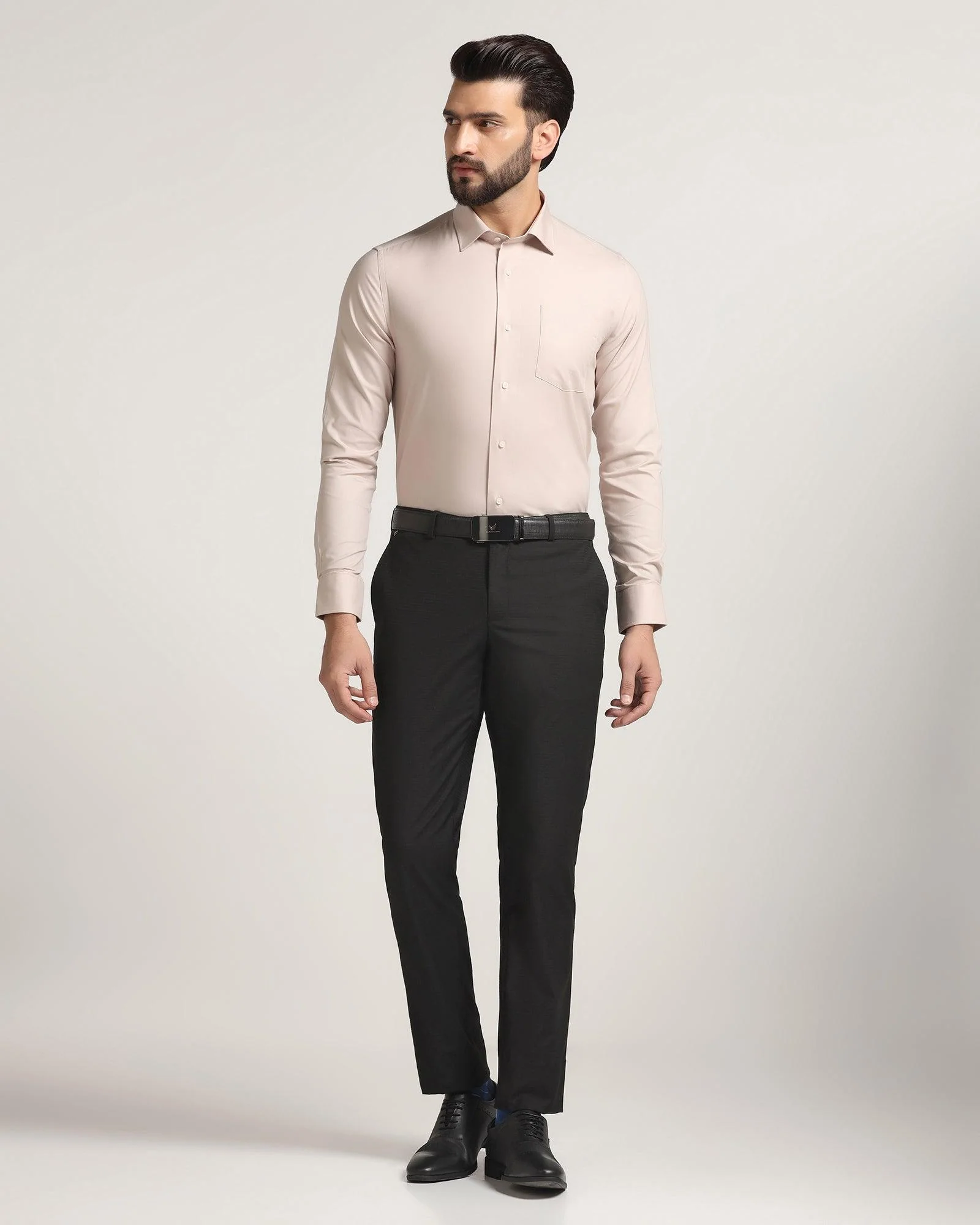 Formal Clay Solid Shirt - Otto - Image 3