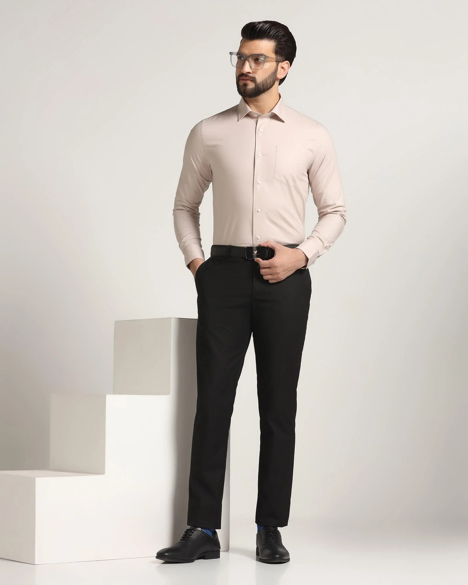 Formal Clay Solid Shirt - Otto - Image 6