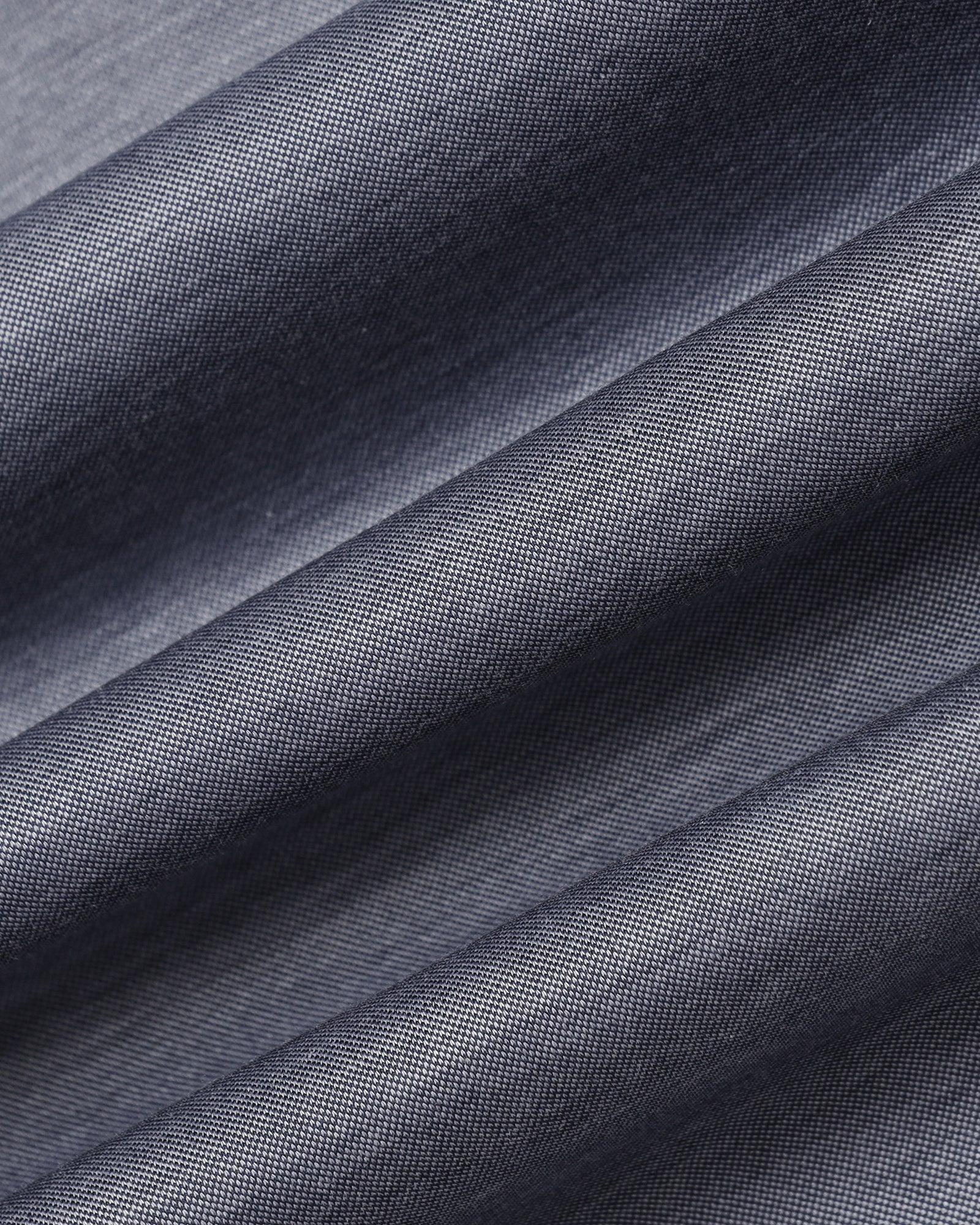 Formal Grey Solid Shirt - Boone - Image 6