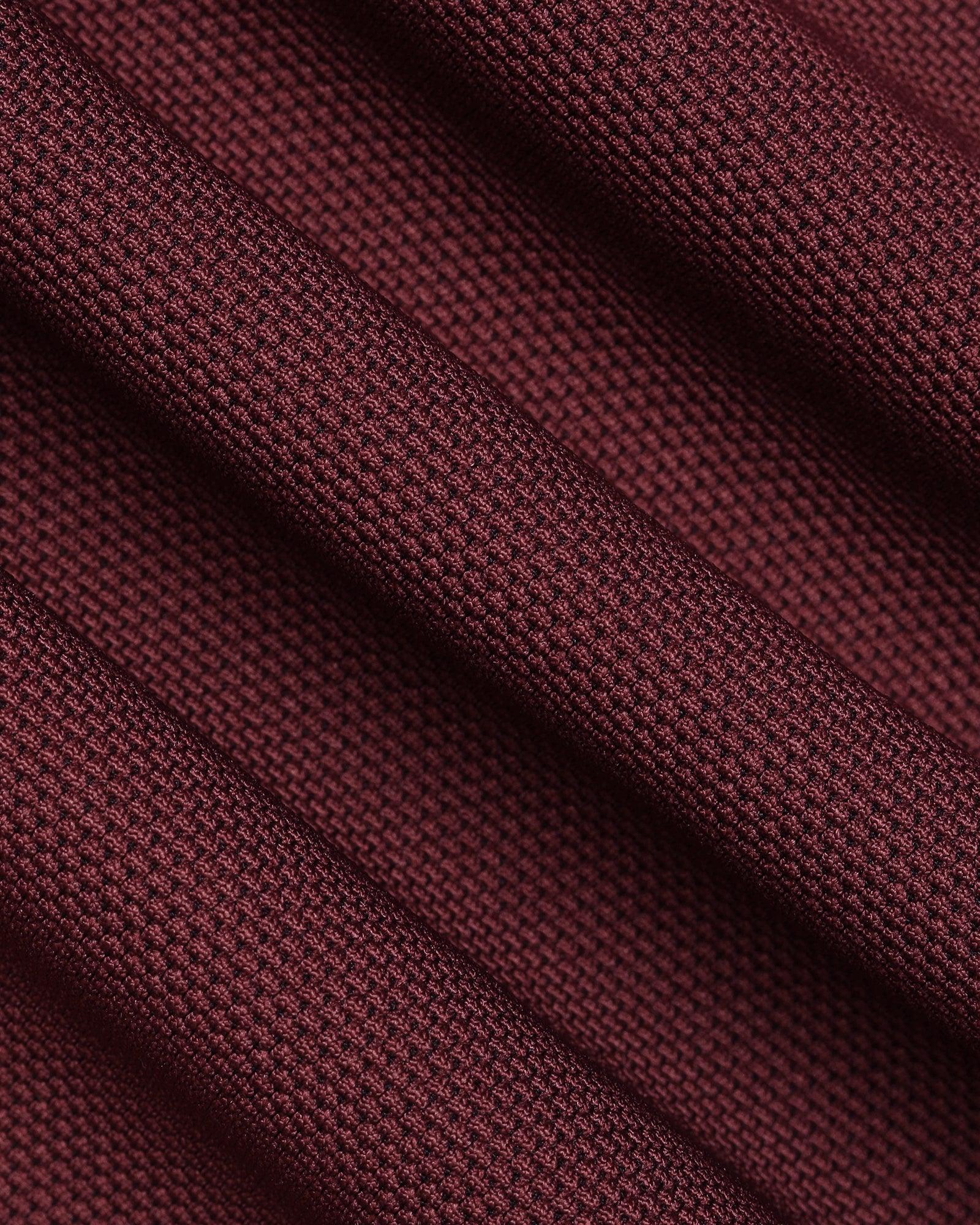 Formal Maroon Textured Blazer - Morris - Image 9