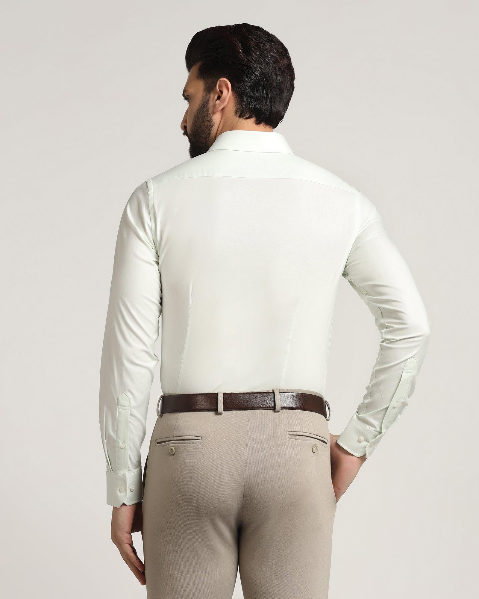 Formal Mint Solid Shirt - Otto - Image 2