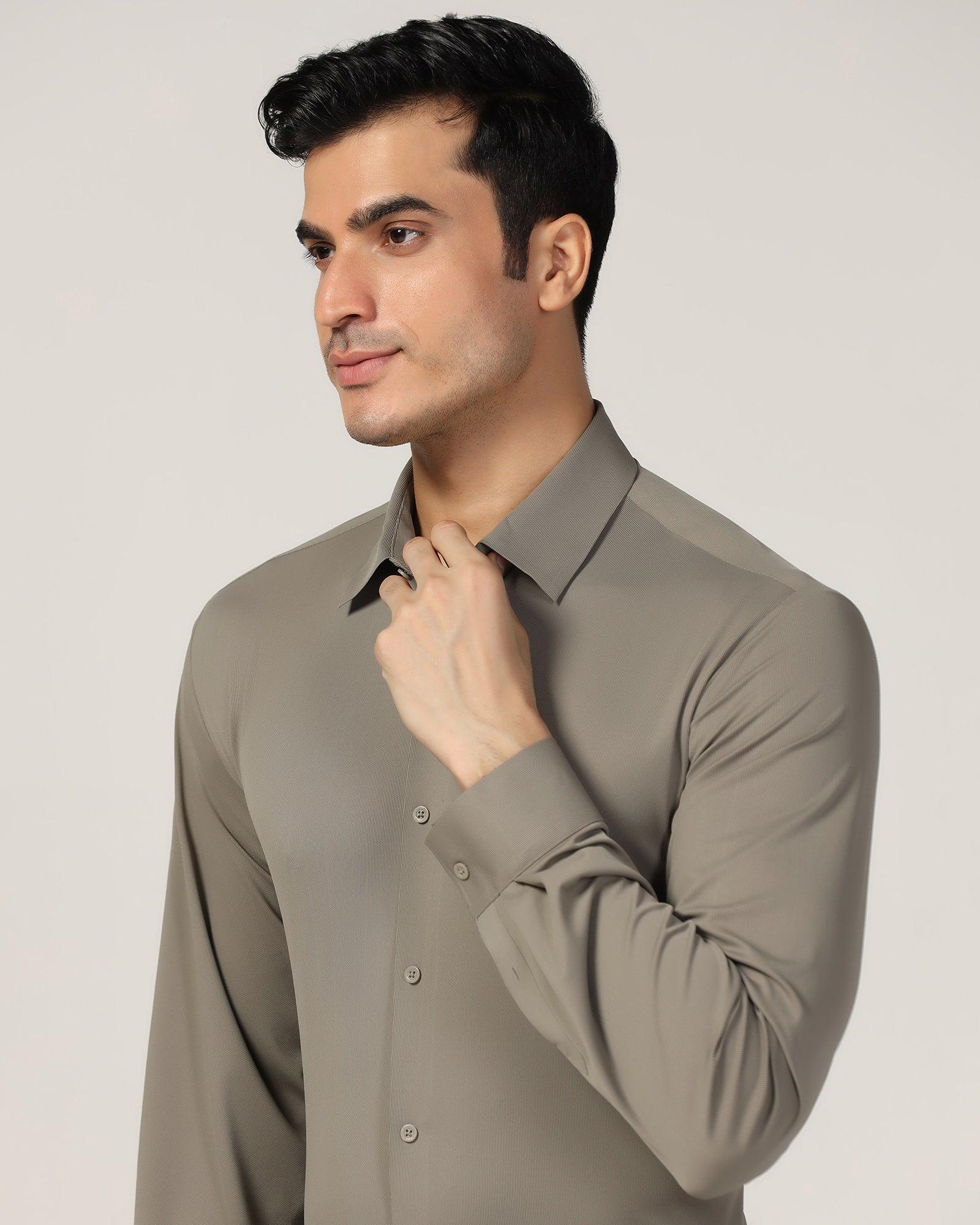 TechPro Formal Mouse Solid Shirt - Alfie - Image 4