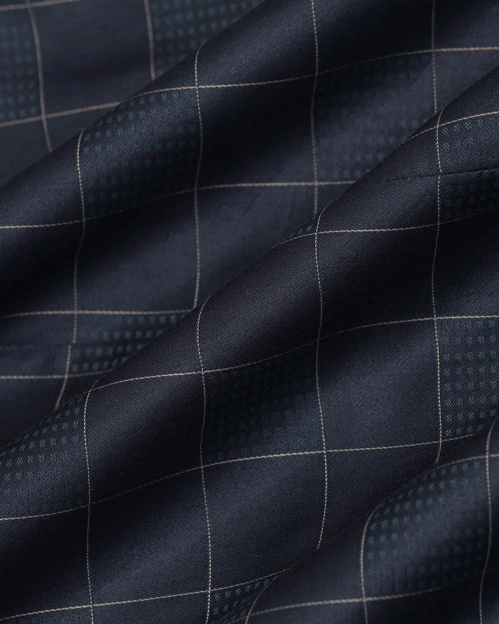 Formal Navy Check Shirt - Julian - Image 6