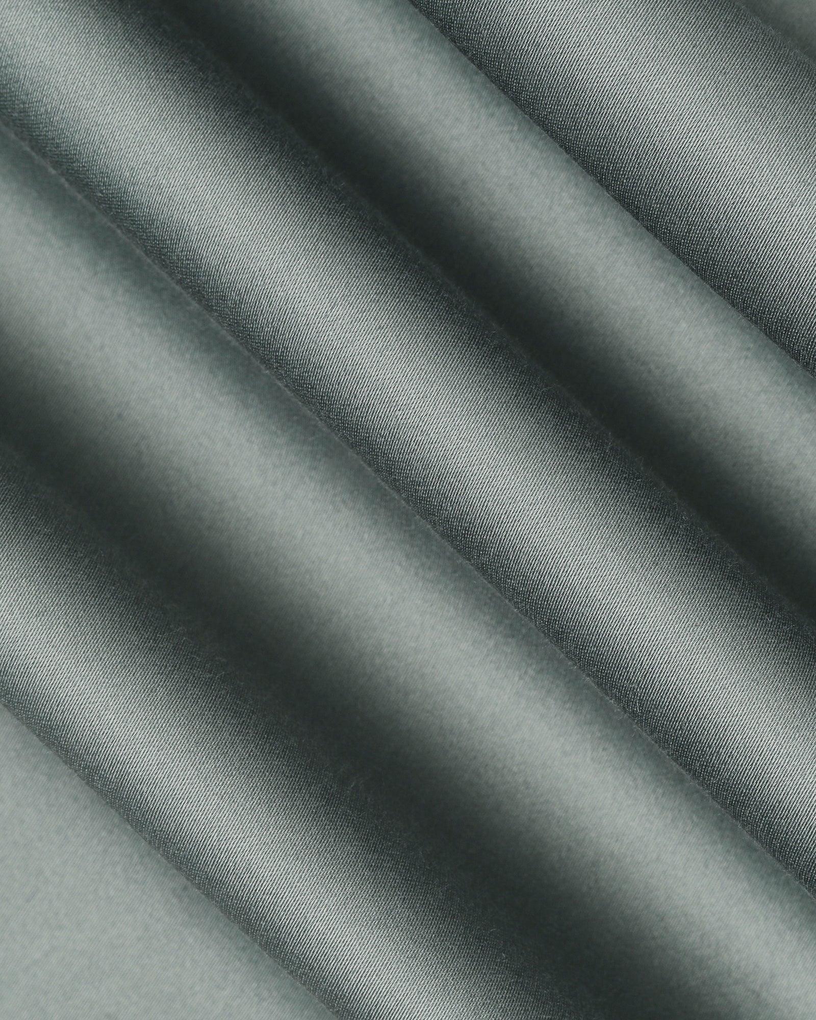 Non Iron Formal Olive Solid Shirt - Rolf - Image 6